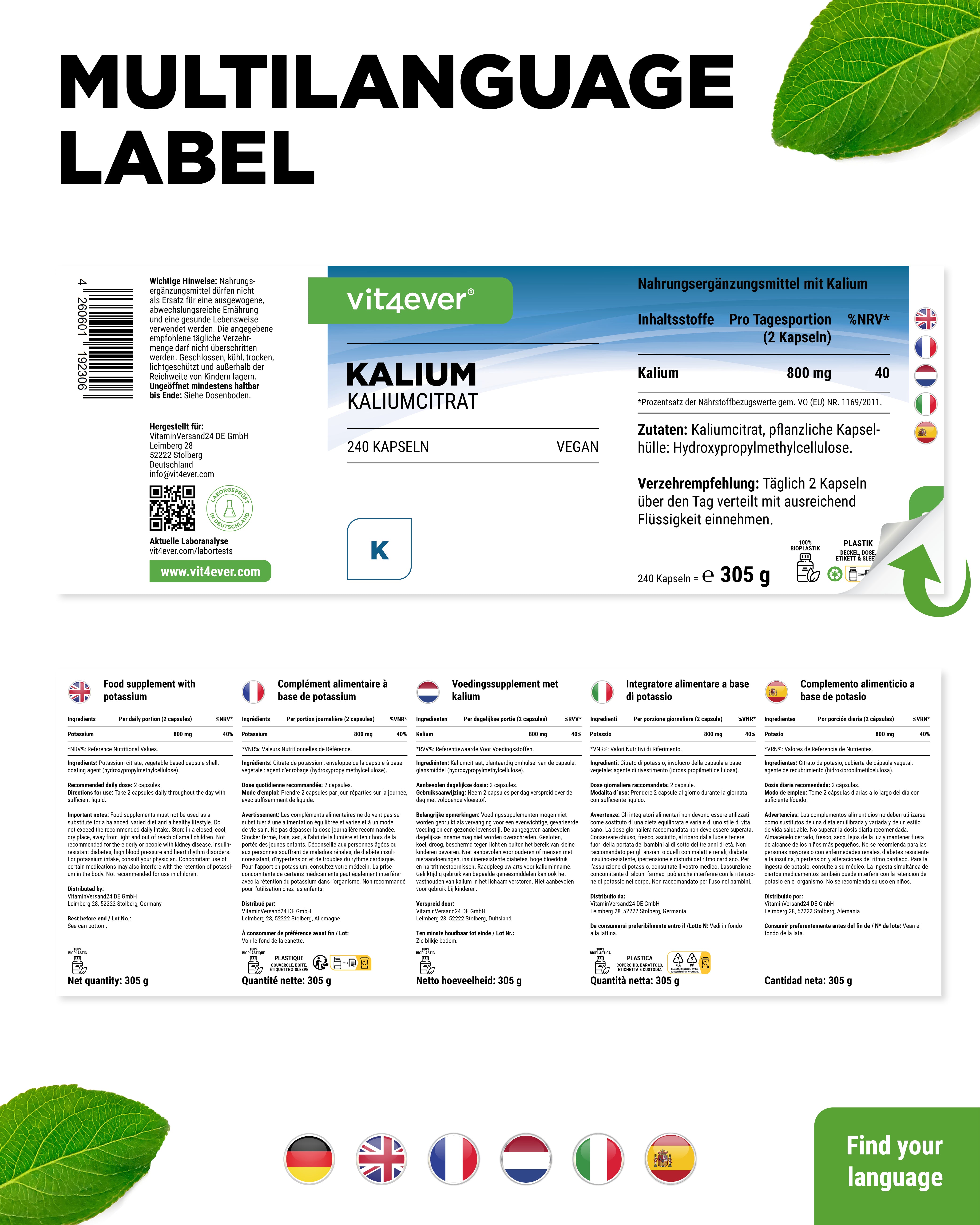 Potassium Citrate Capsules