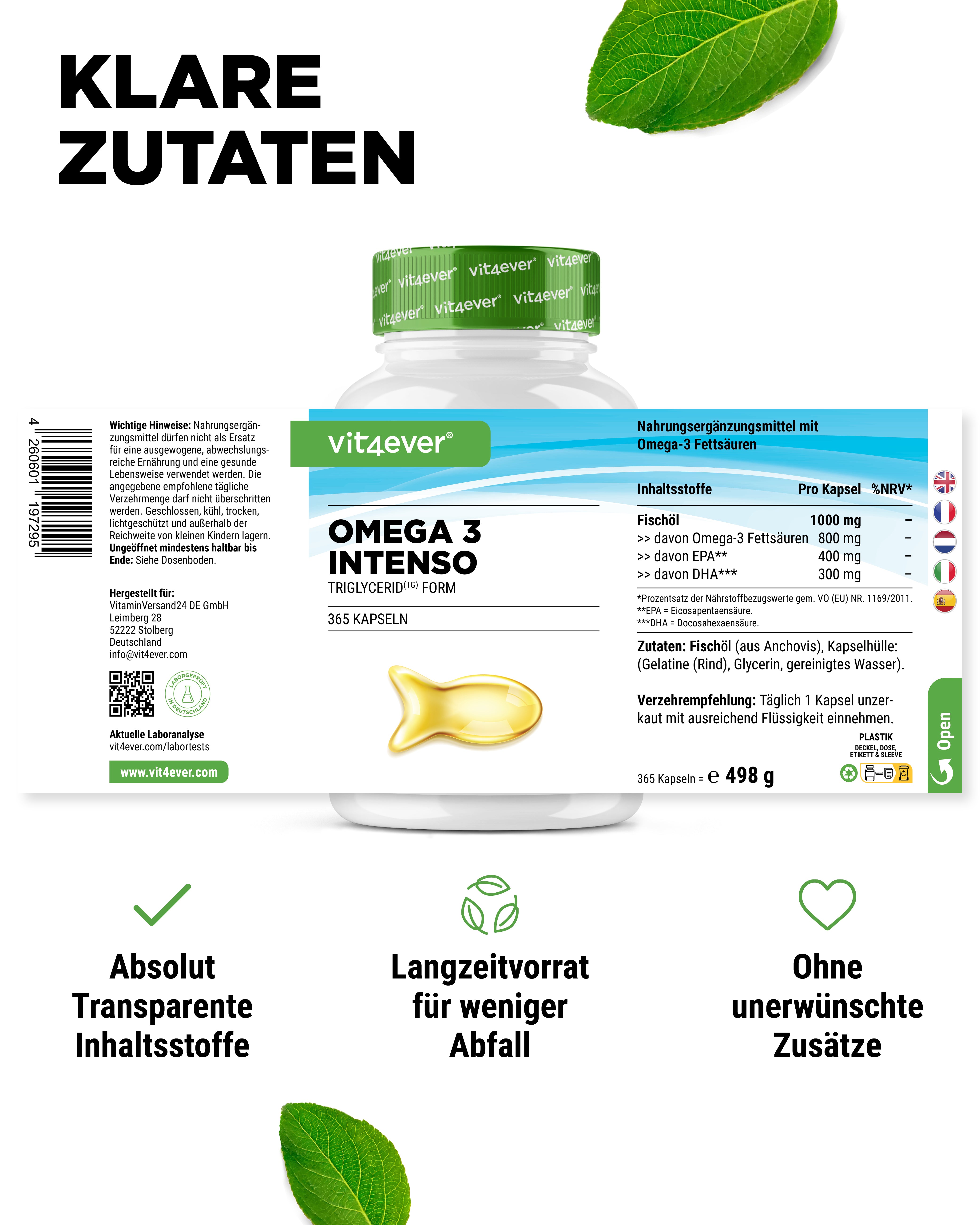 Omega 3 Intenso