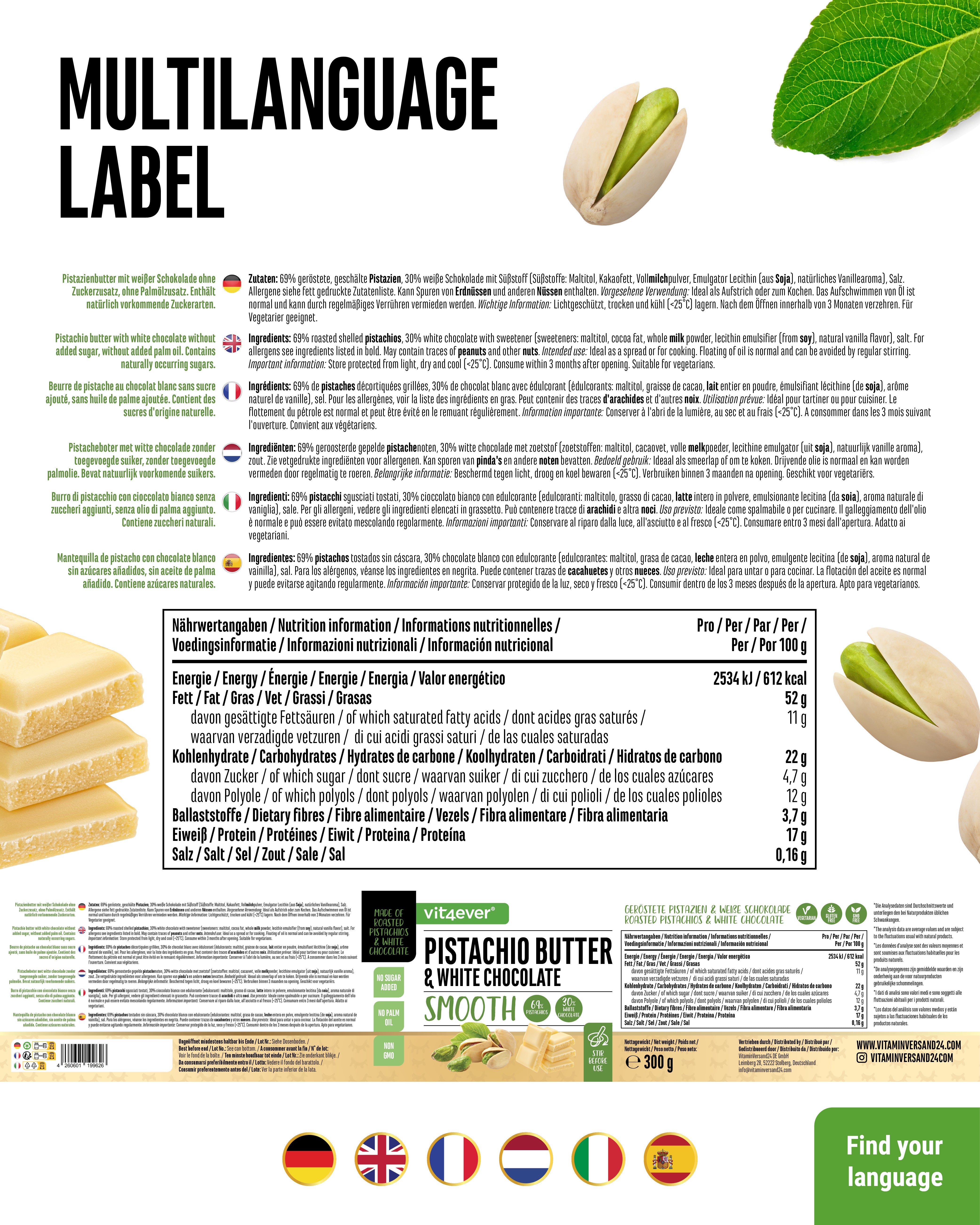 Pistachios - Cream - Pistachio