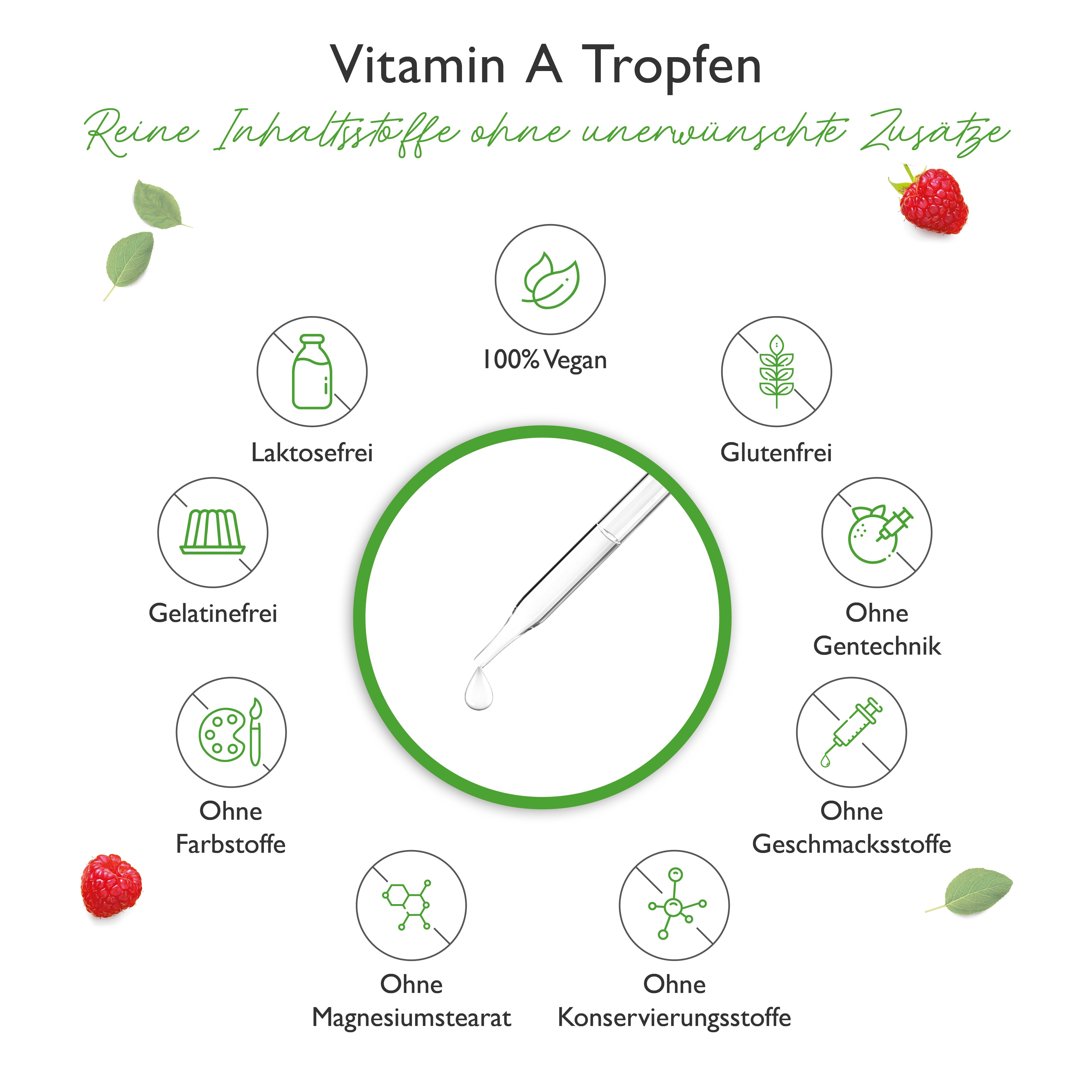 Gocce di Vitamina A - 500 mcg