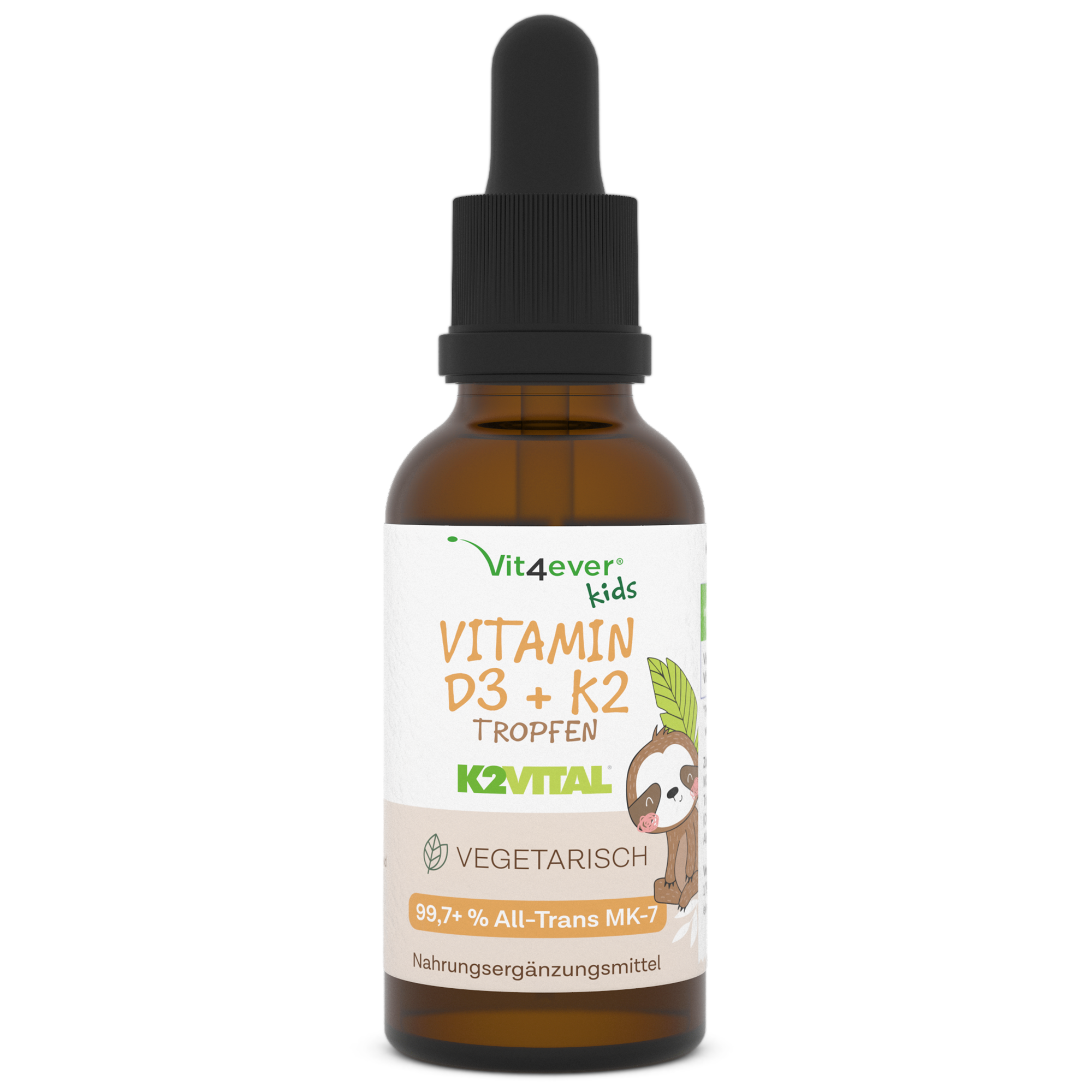 Vitamin D3 + K2 - KINDER - Tropfen 10ml