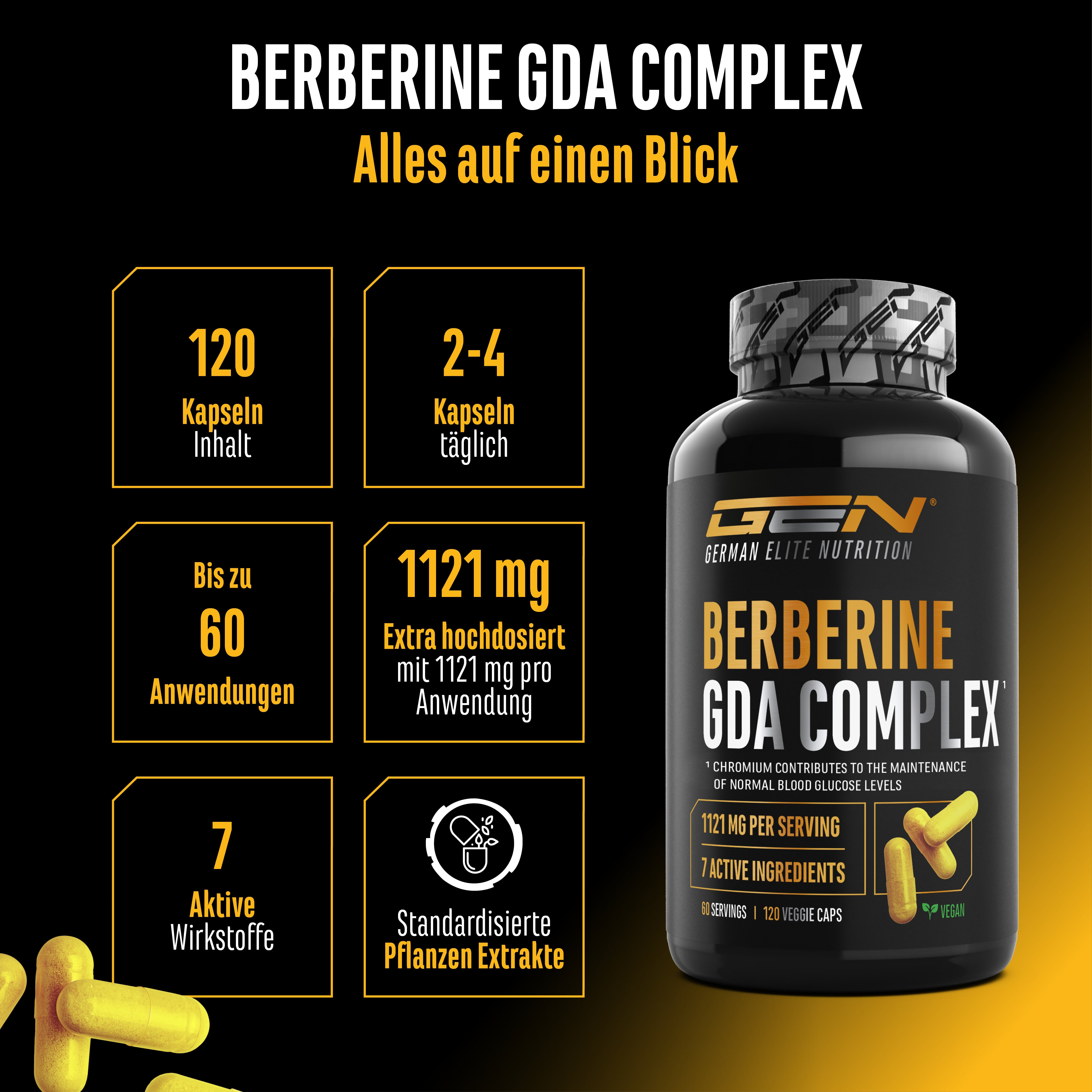 Berberine GDA Complex