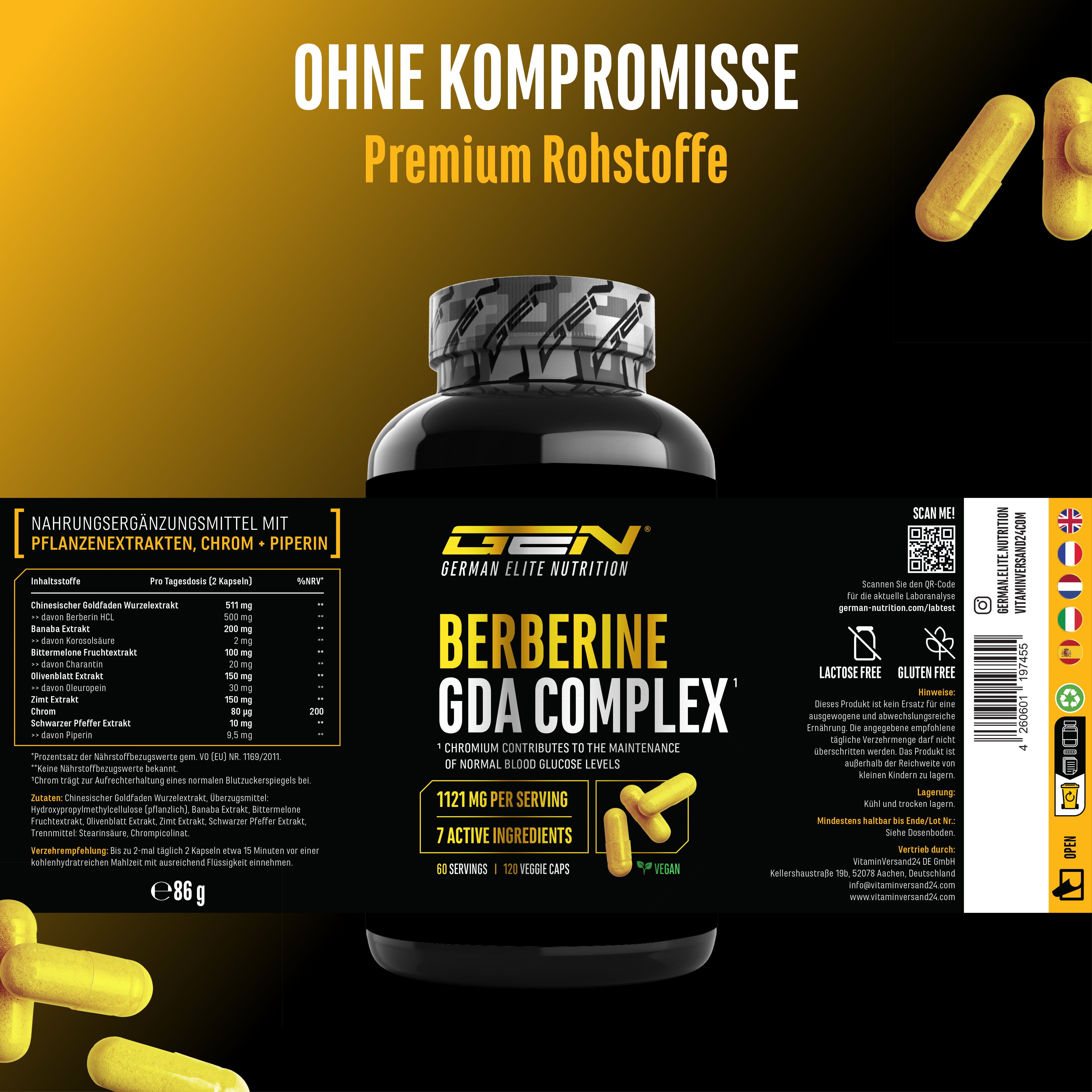 Berberine GDA Complex