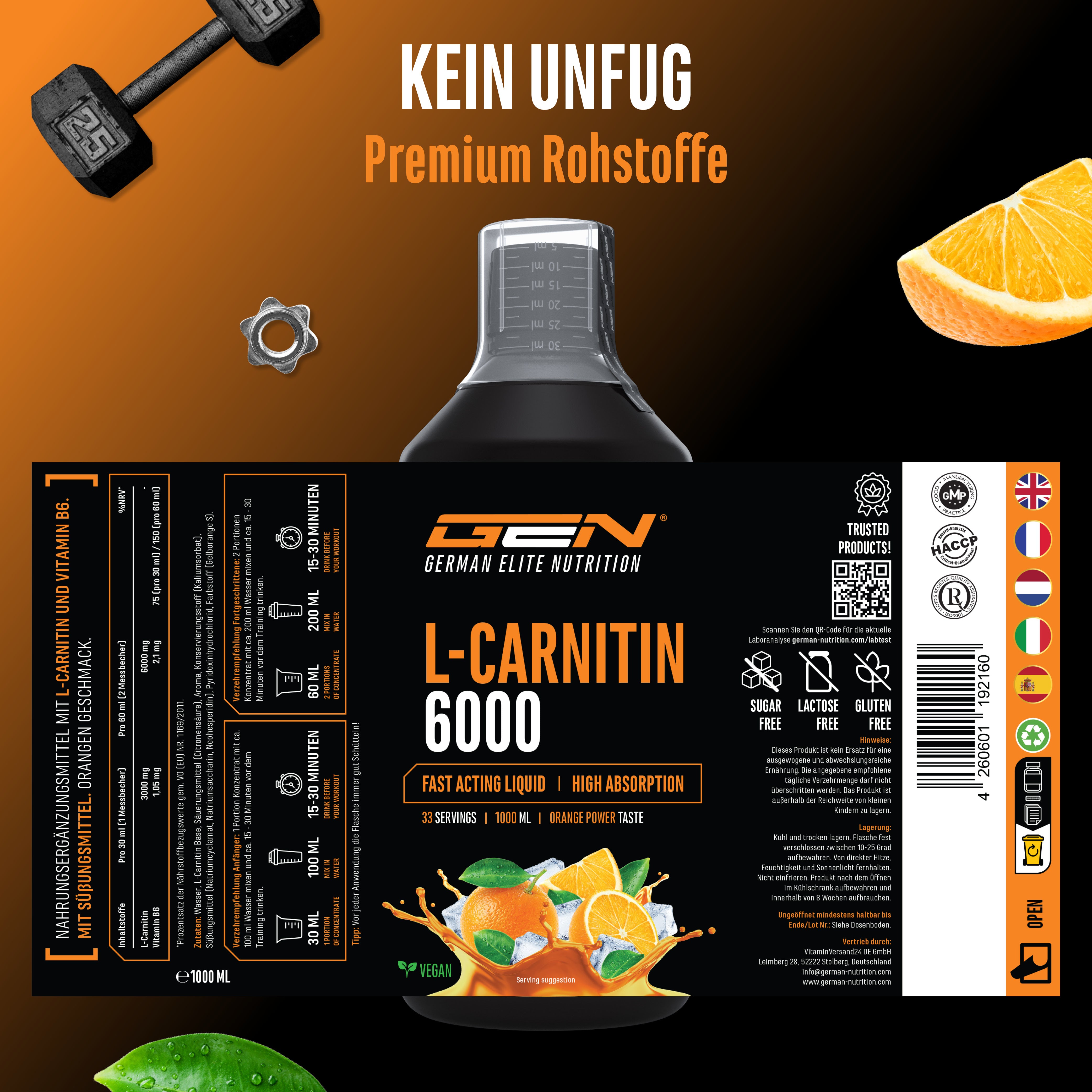 L-Carnitine Liquid