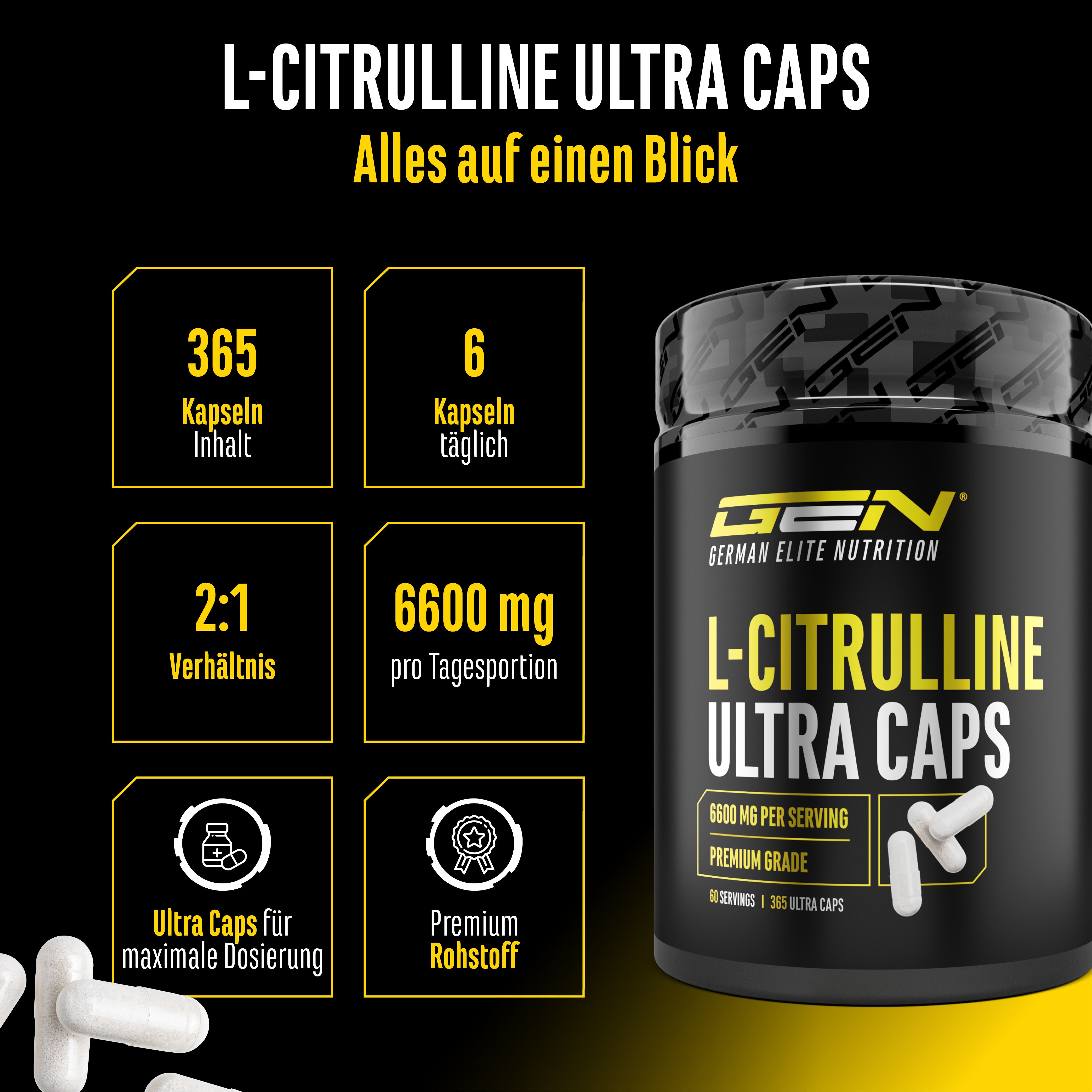 L-Citrullin Ultra Caps