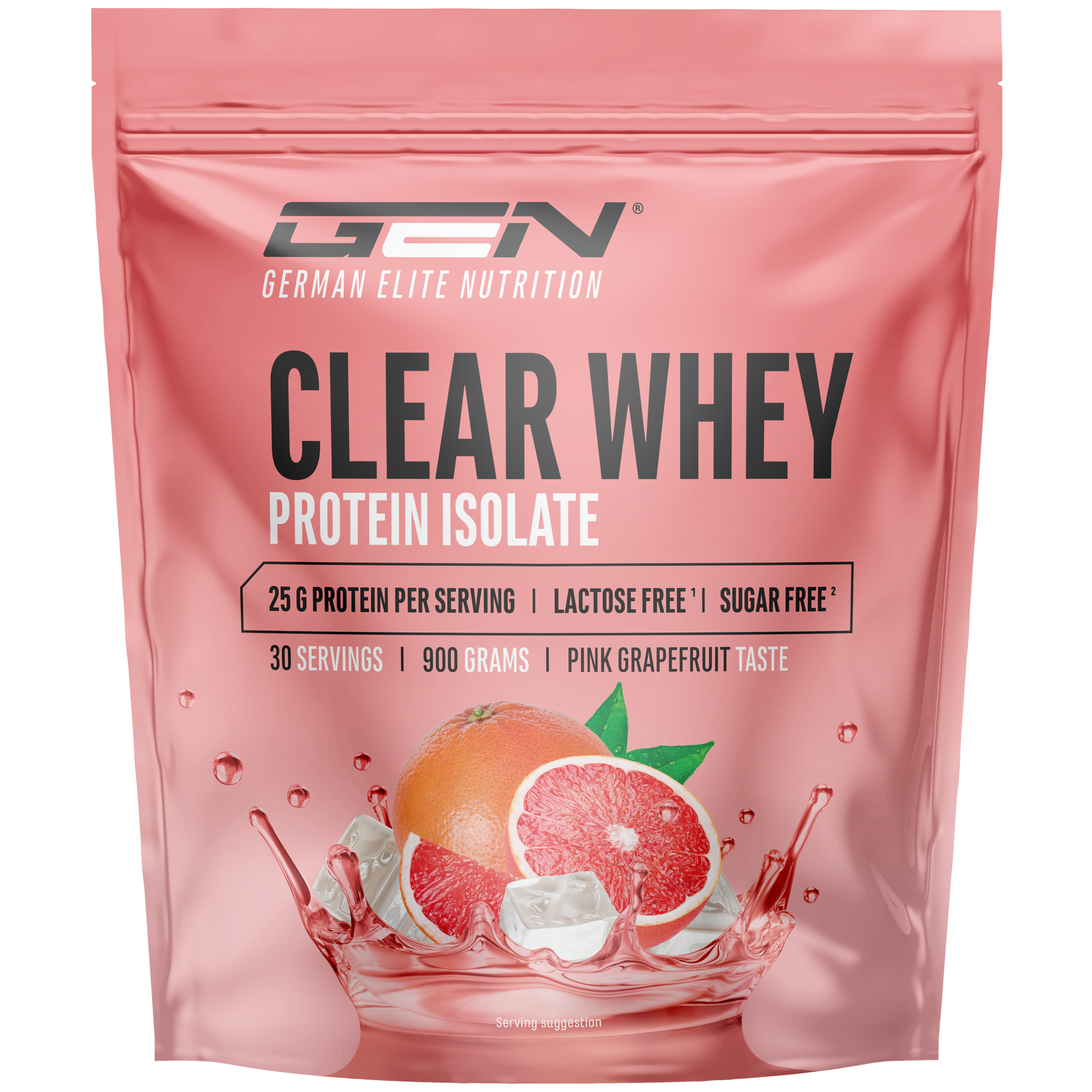 Clear Whey Protein - Fresh Apricot, 900 g
