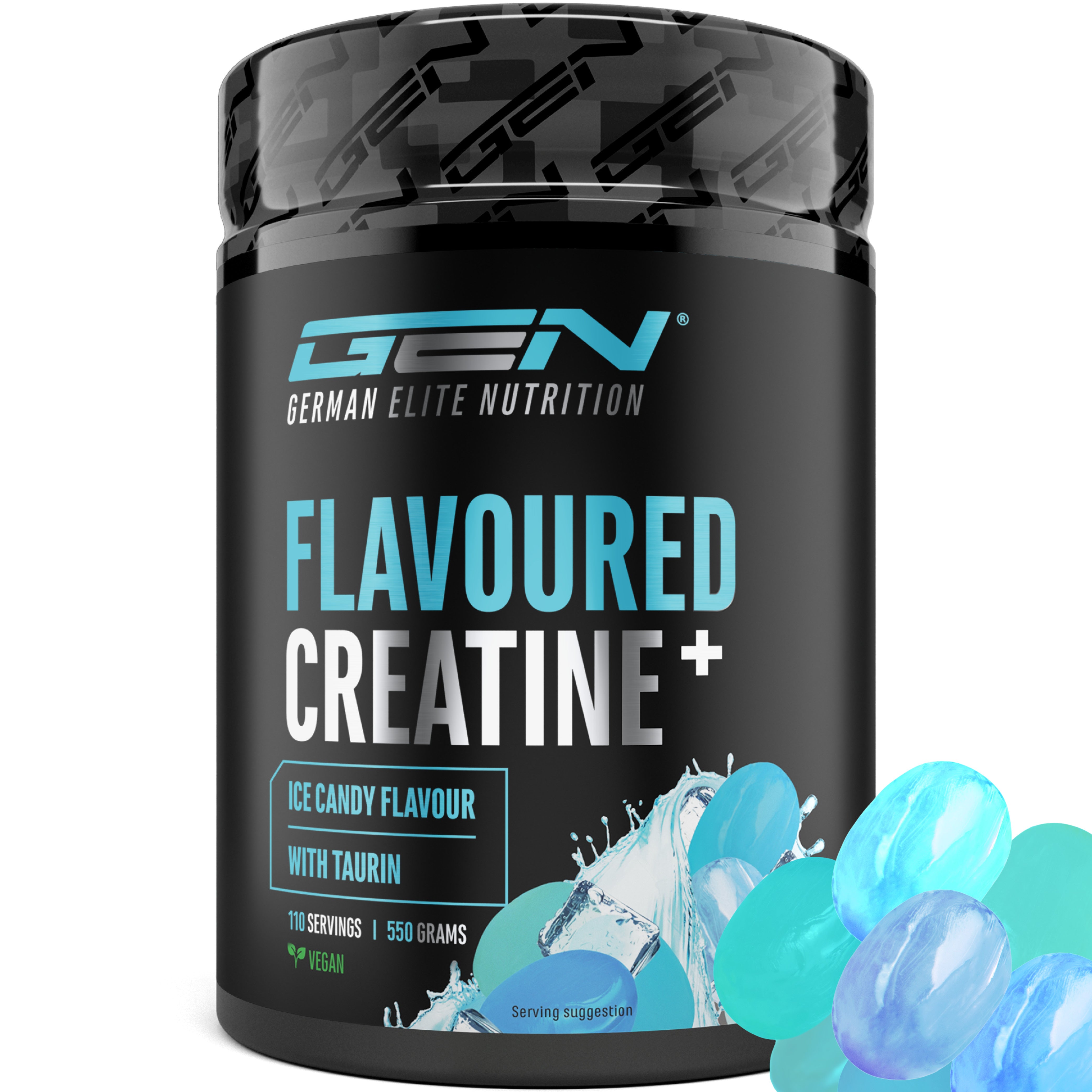 Creatin - Erdbeere, 550 g