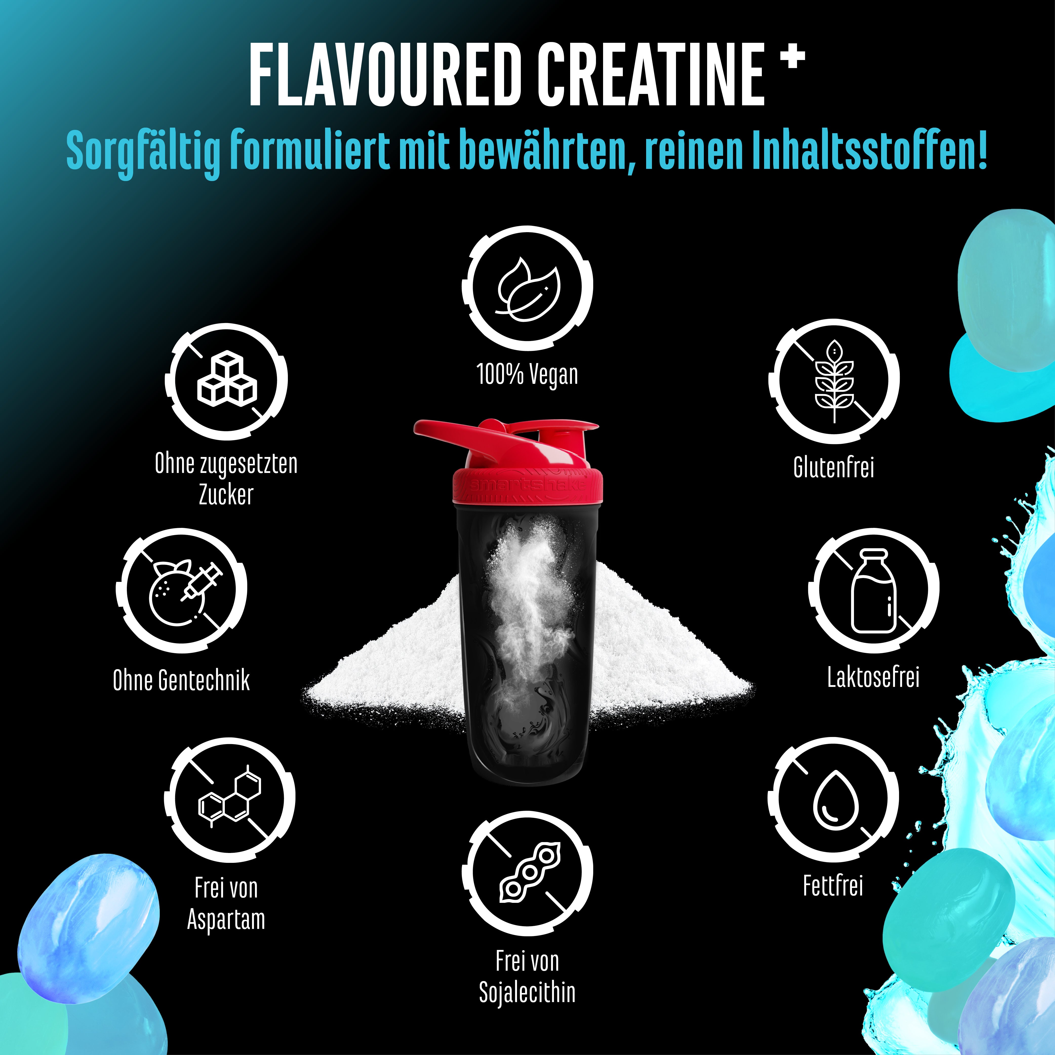 Creatin - Erdbeere, 550 g