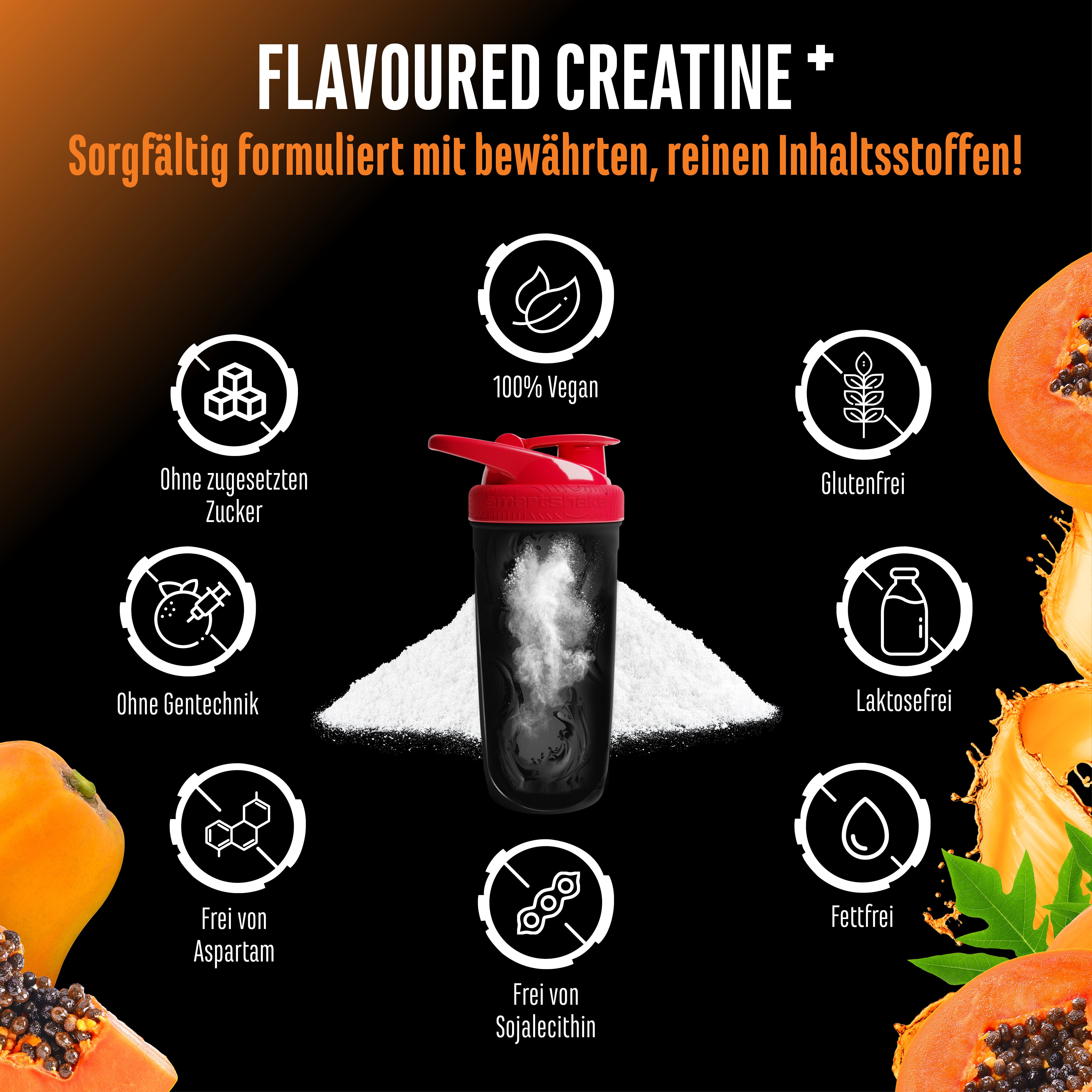 Creatin - Erdbeere, 550 g