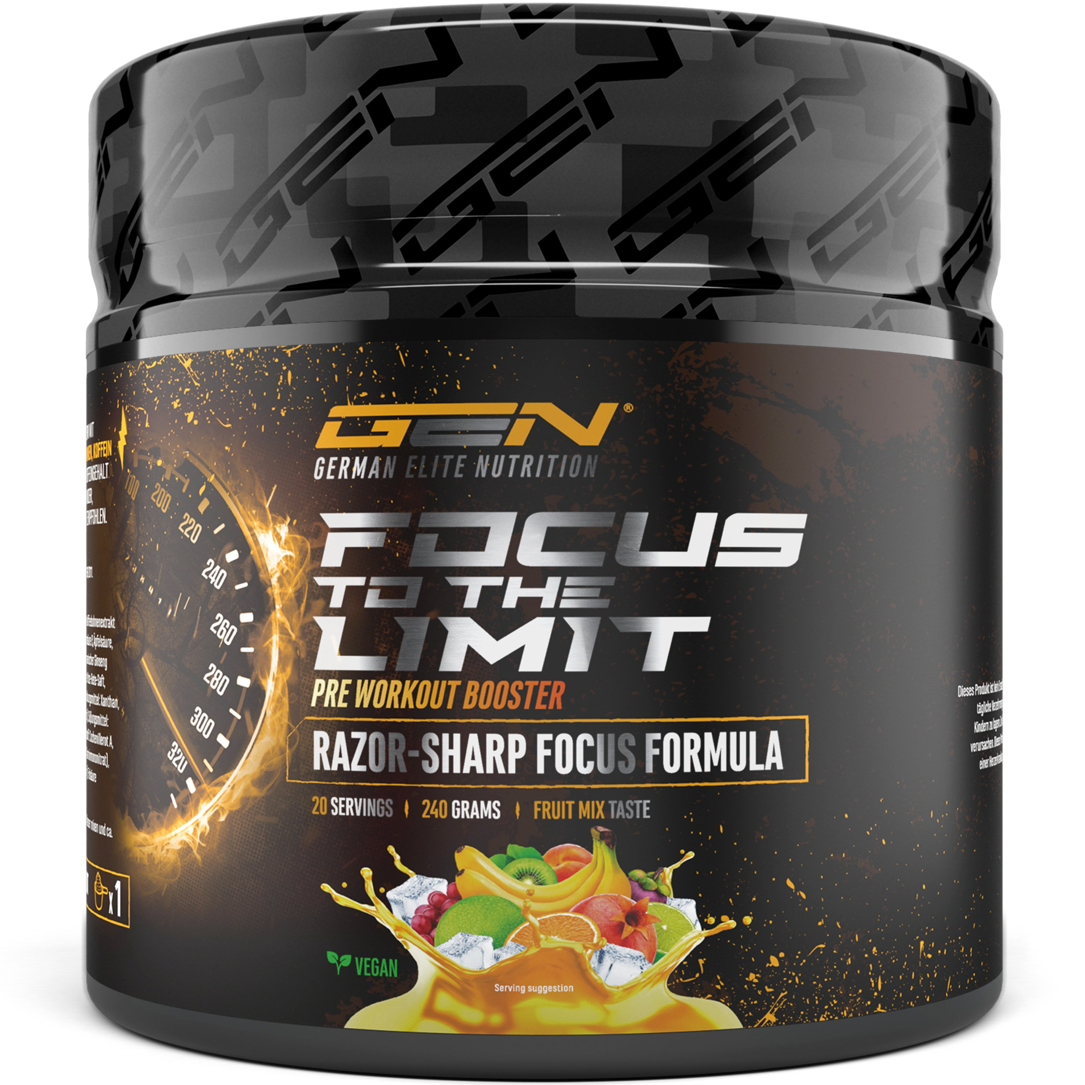Focus to the Limit - Kiwi Druif, 240g