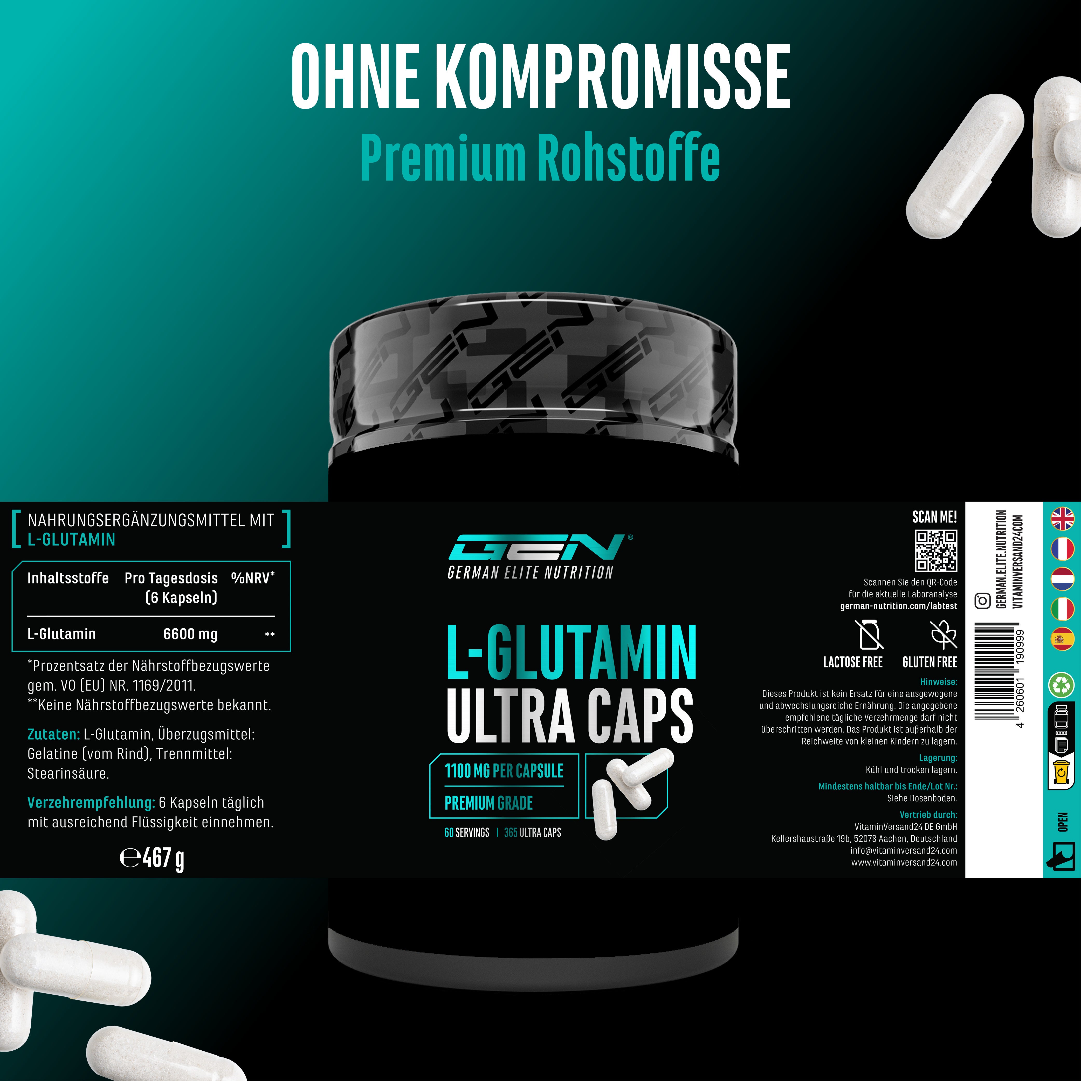 L-Glutamine Ultra Caps