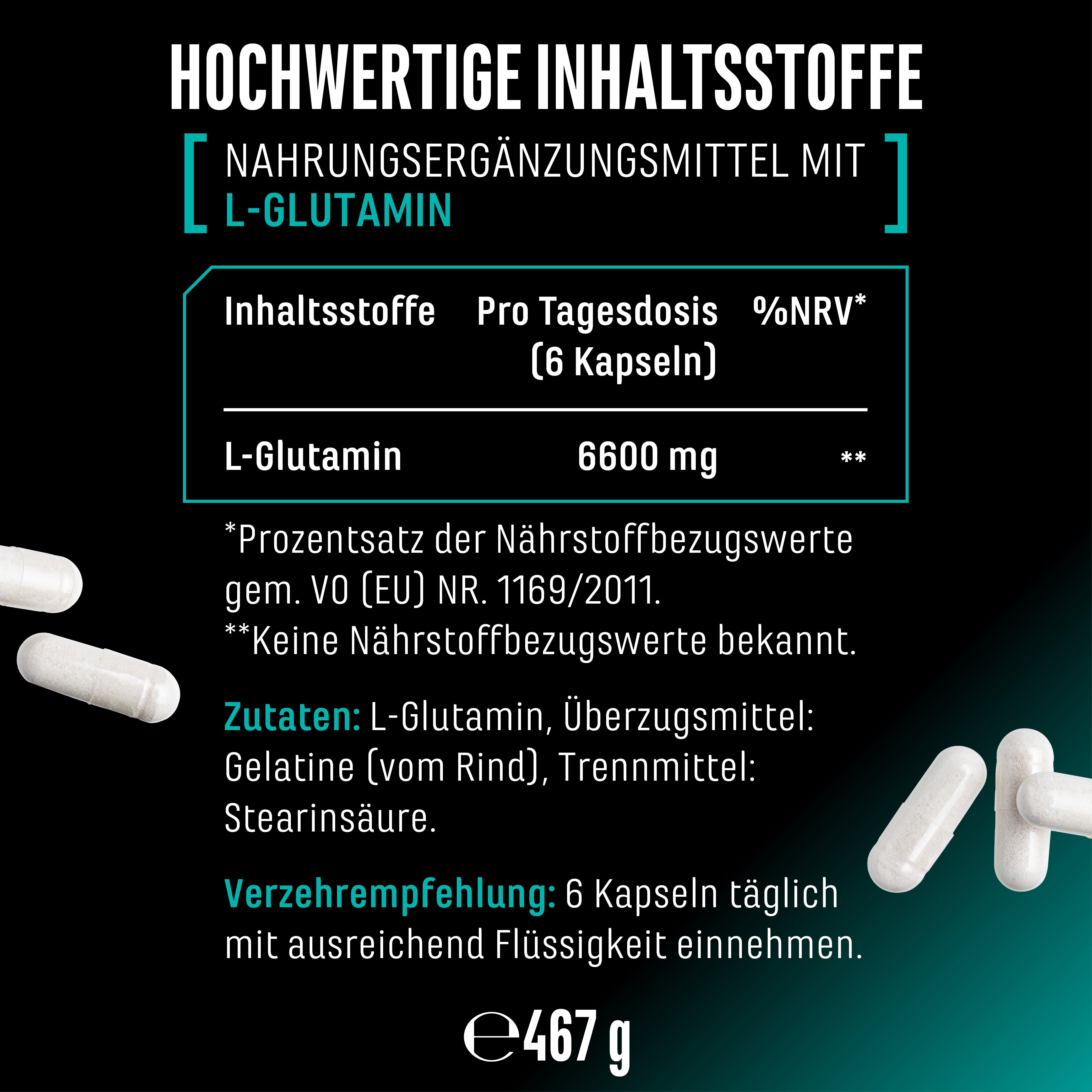 L-Glutamine Ultra Caps