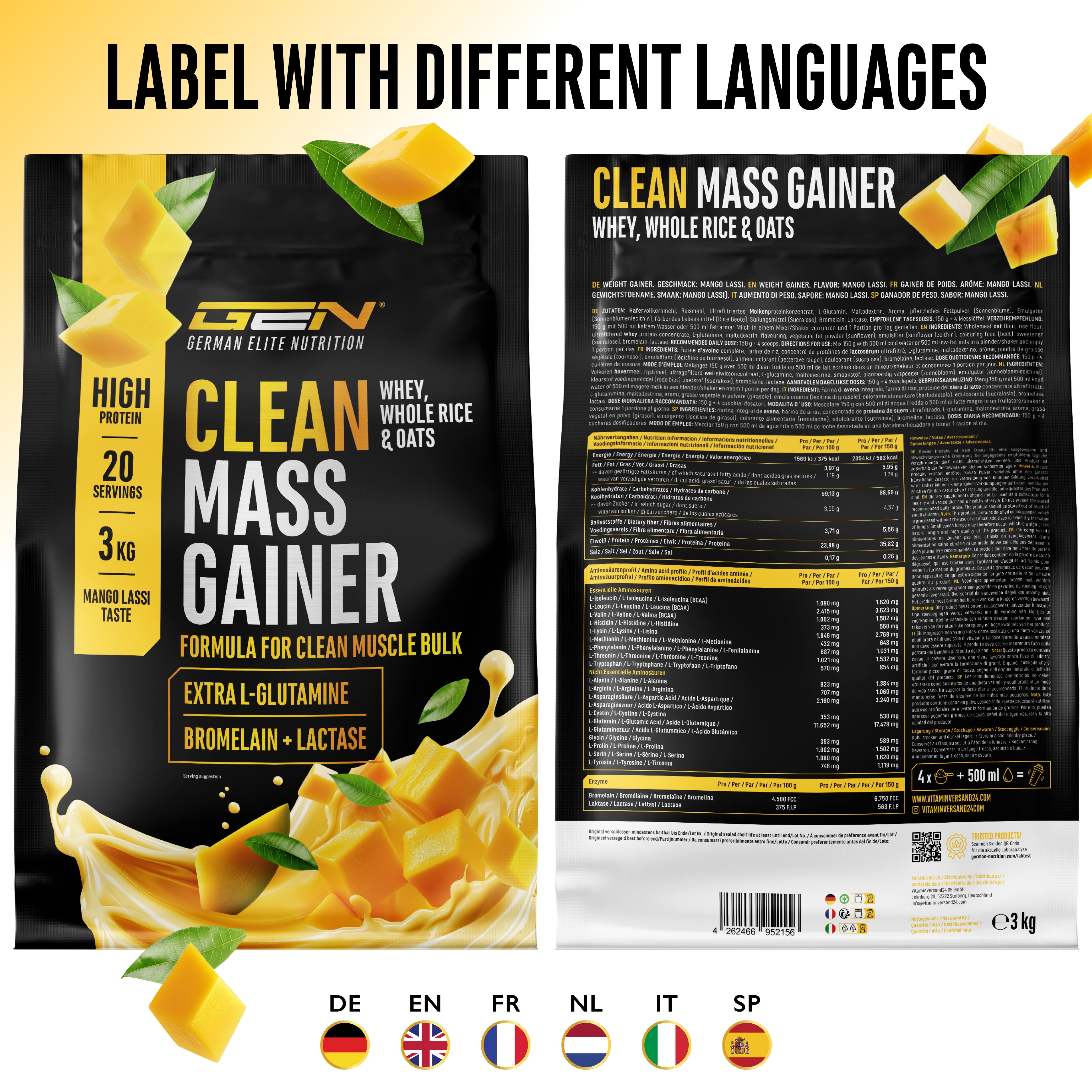 Clean Mass Gainer