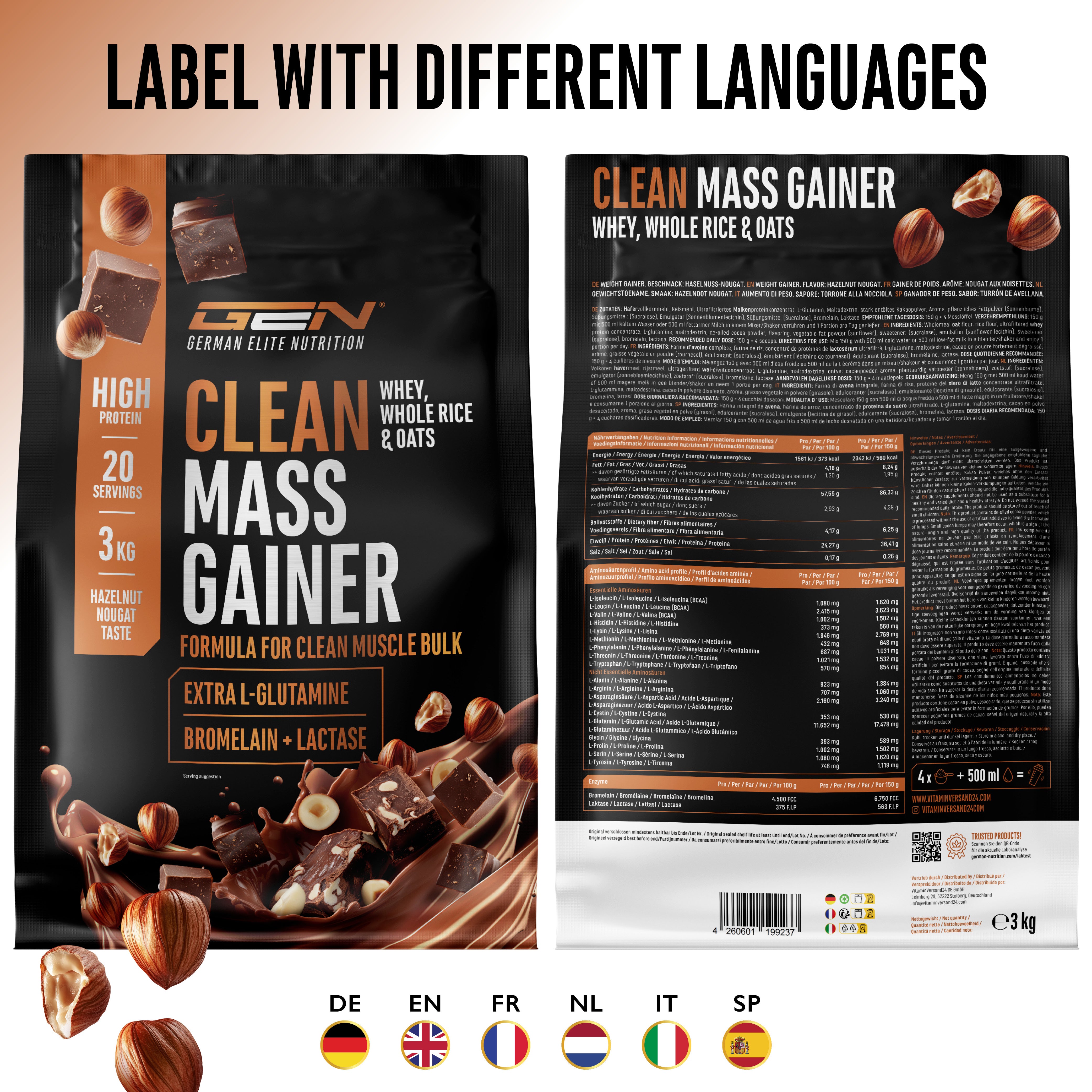 Clean Mass Gainer