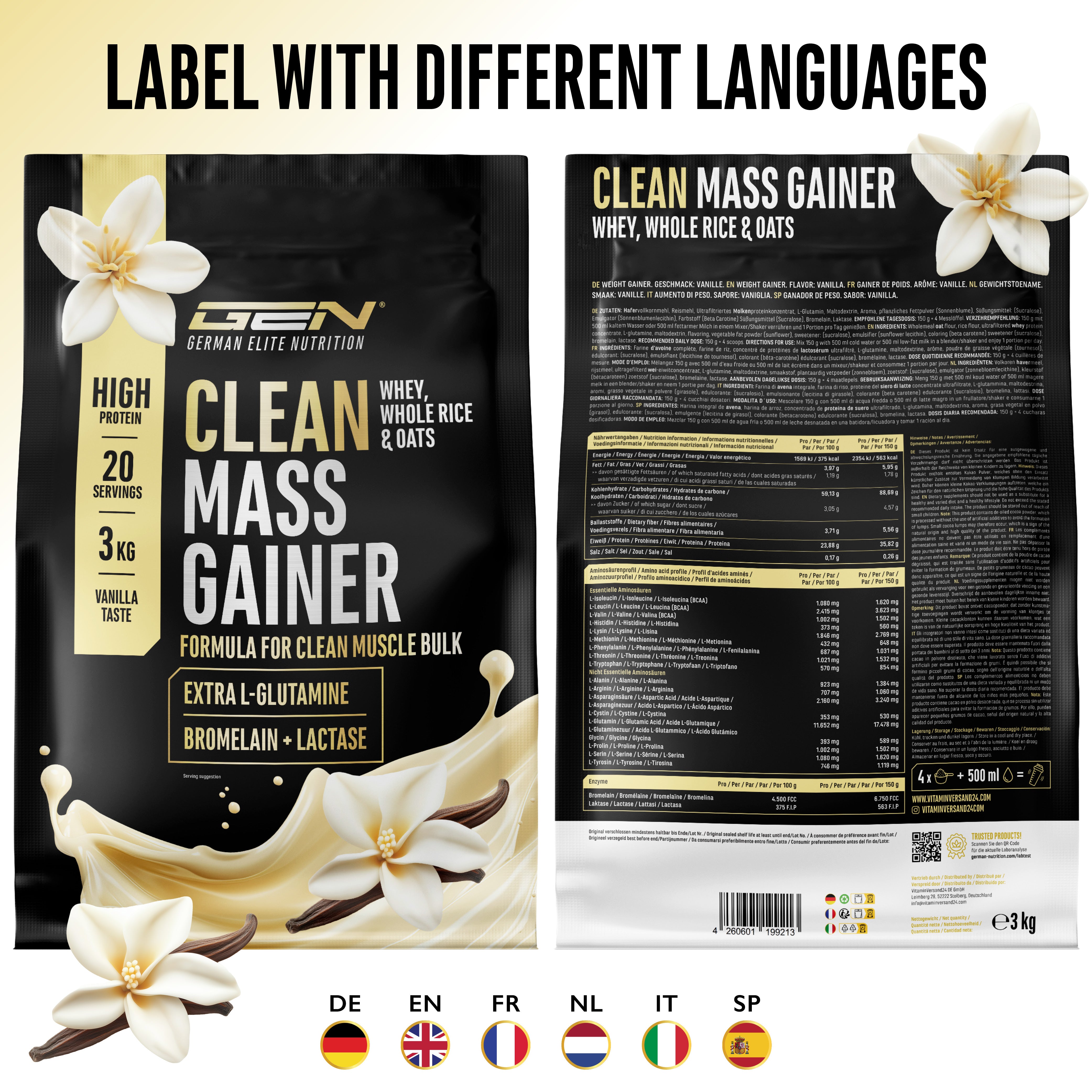 Clean Mass Gainer