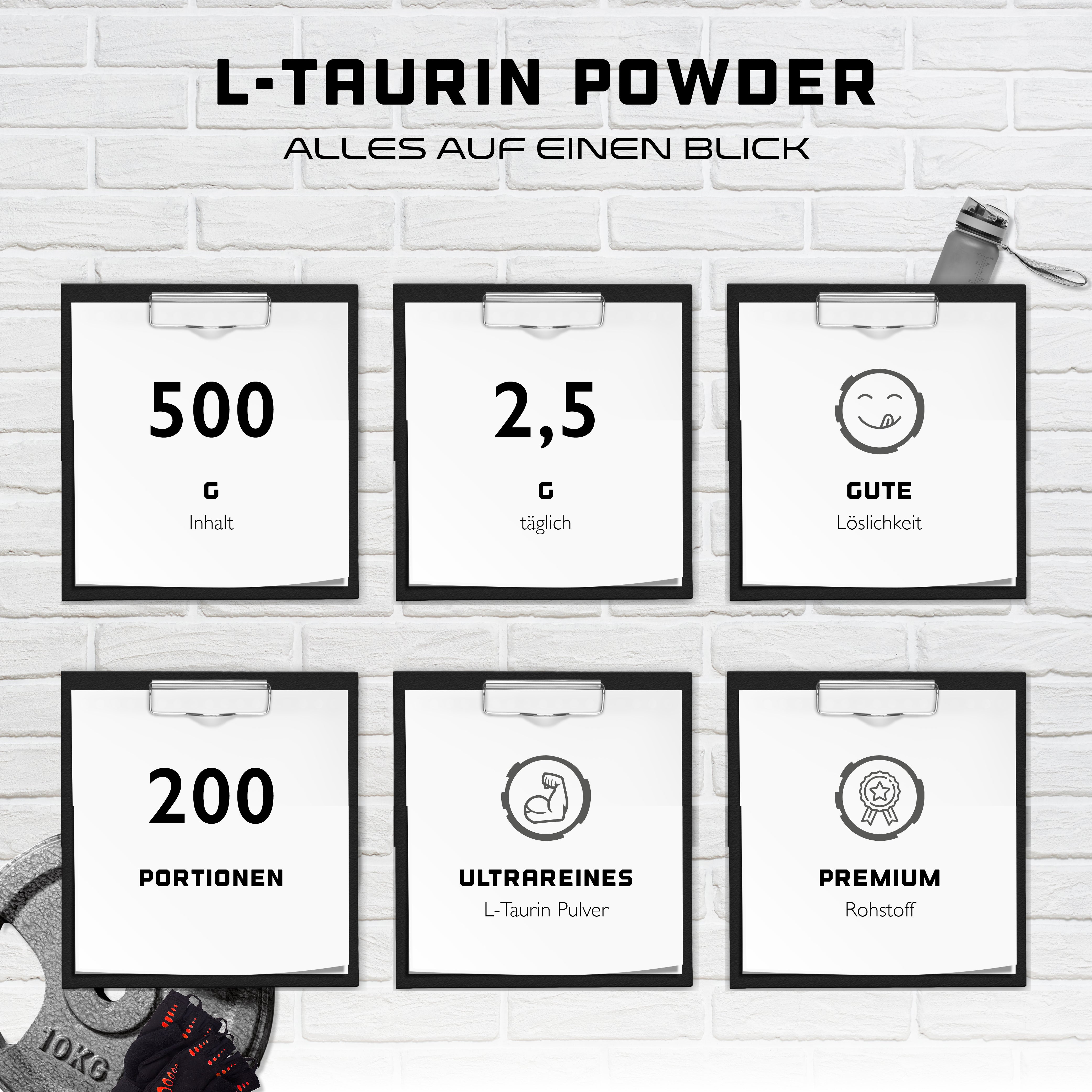 GEN Taurine, 500g Poeder