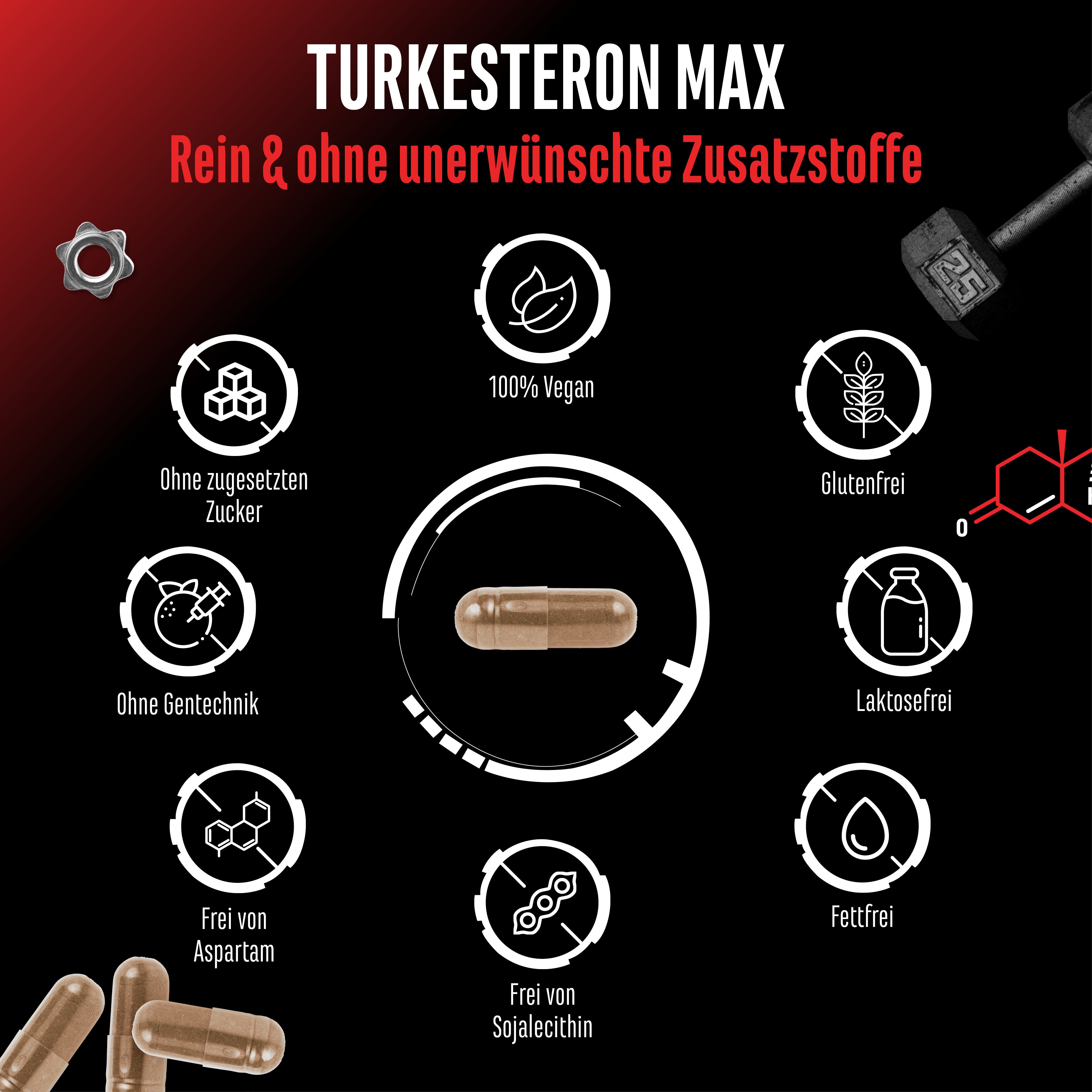 Turkesteron Max, 120 Kapseln