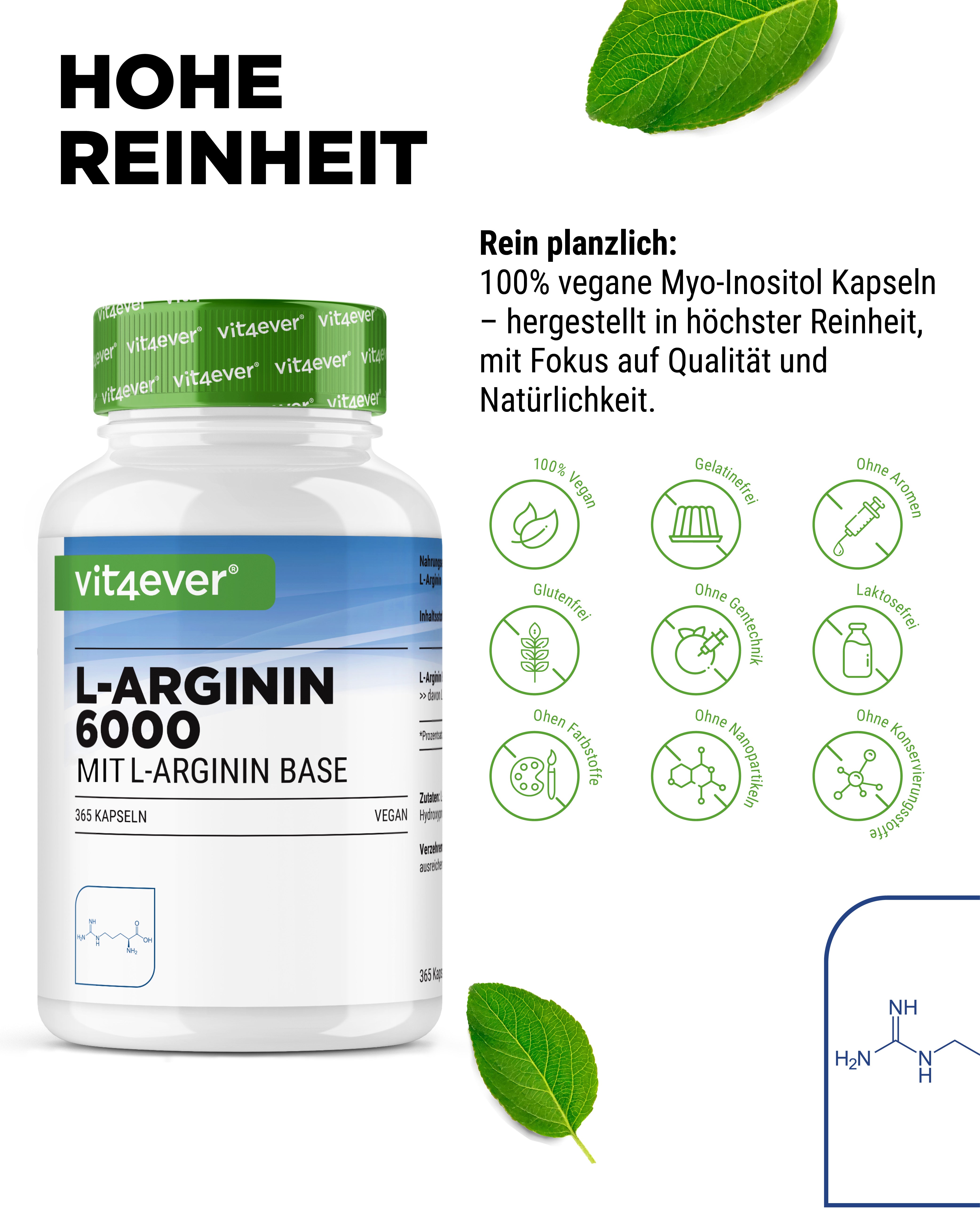 L-Arginine Base Capsules