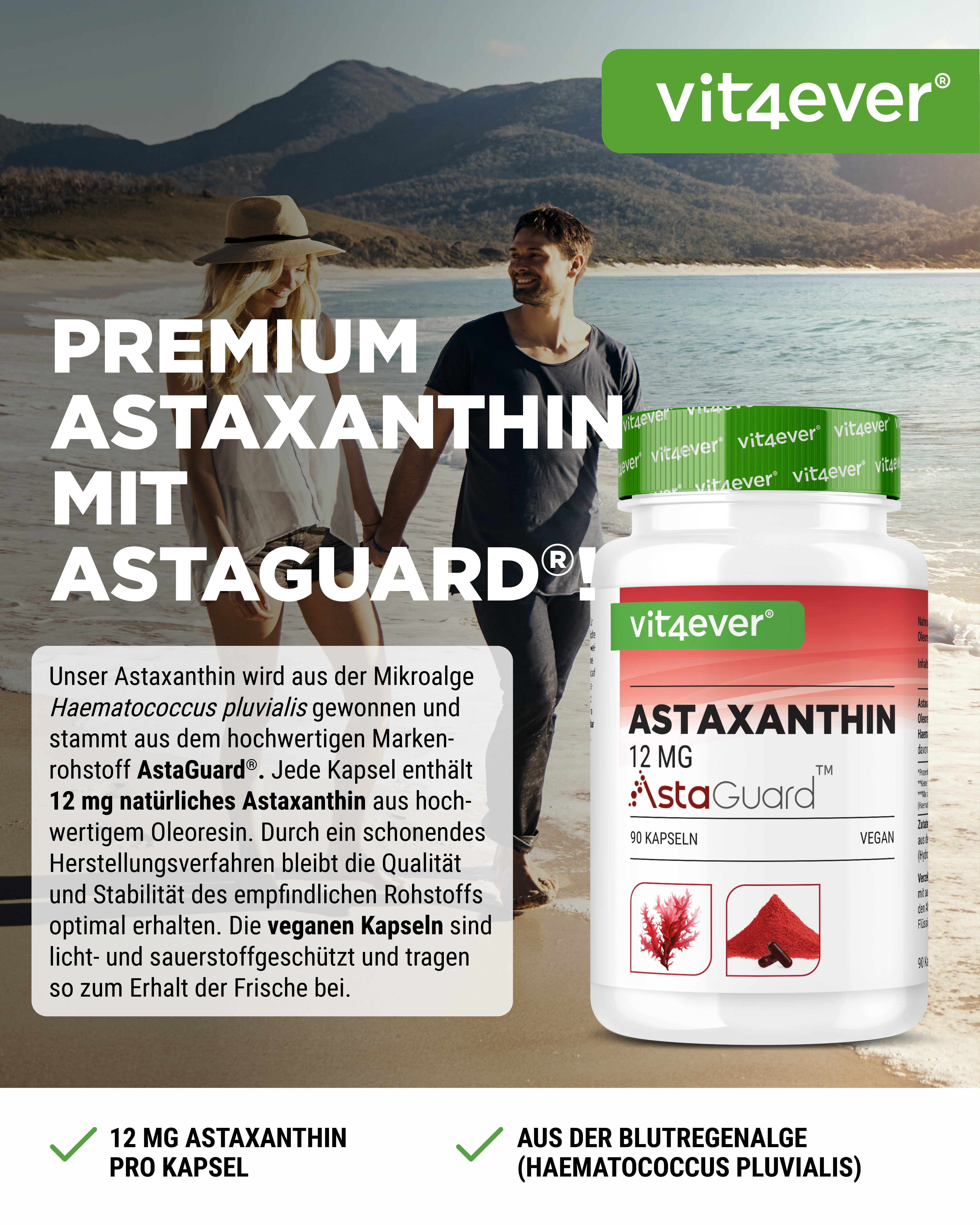 Astaxanthin 12 mg - AstaGuard®