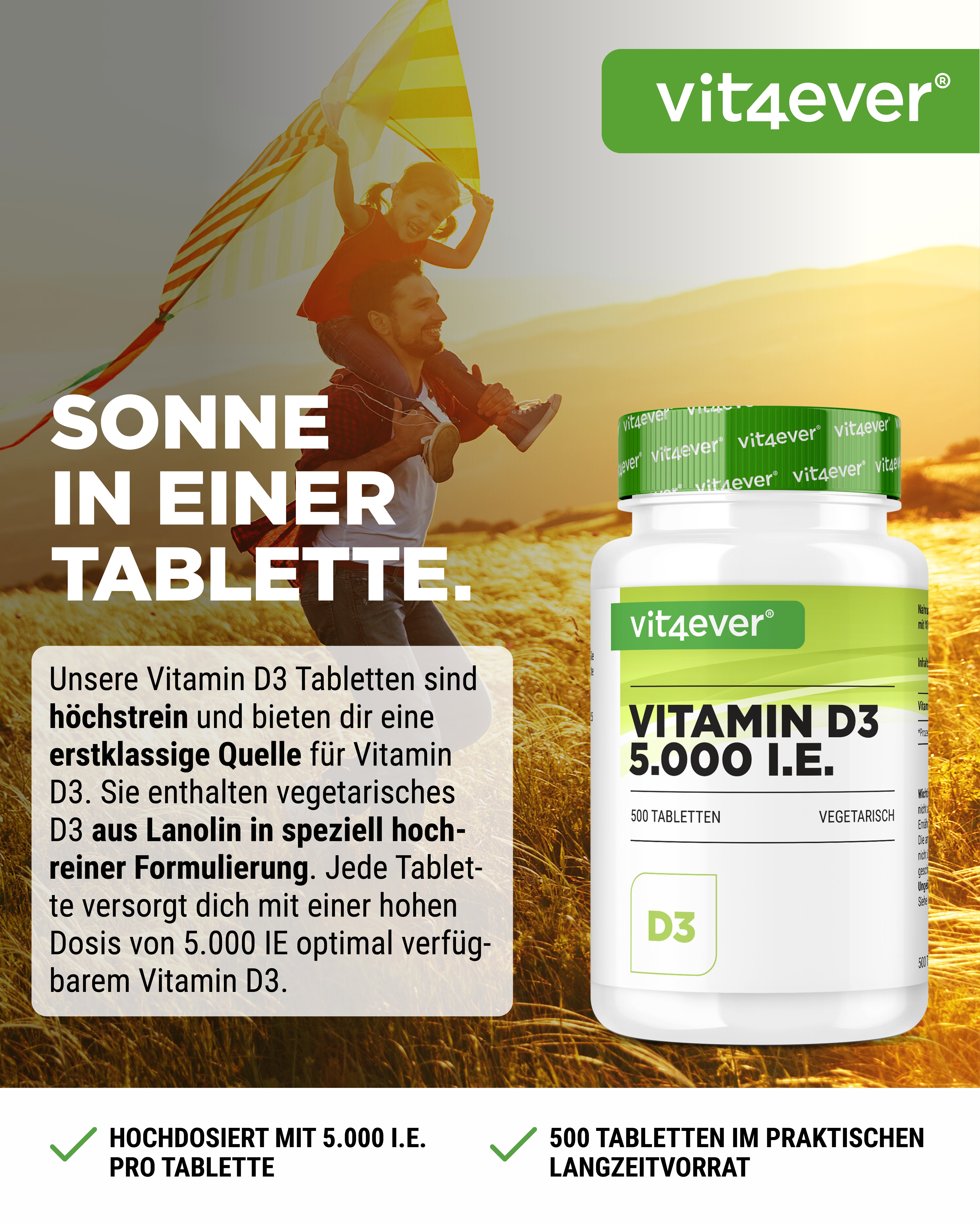Vitamin D3 Depot 5000 I.E.