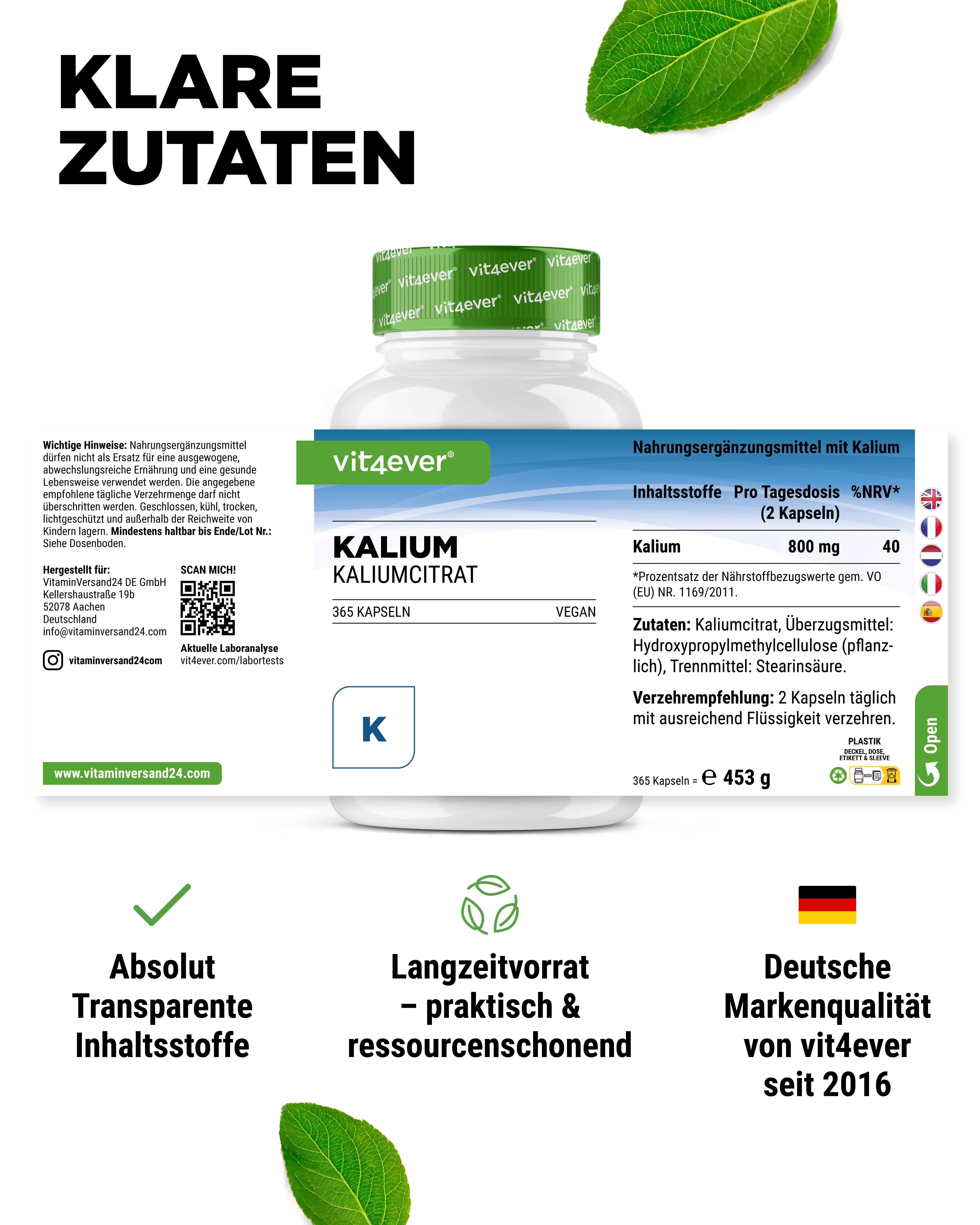 Potassium Citrate Capsules