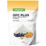 Estratto di semi d'uva OPC + Polvere di vitamina C