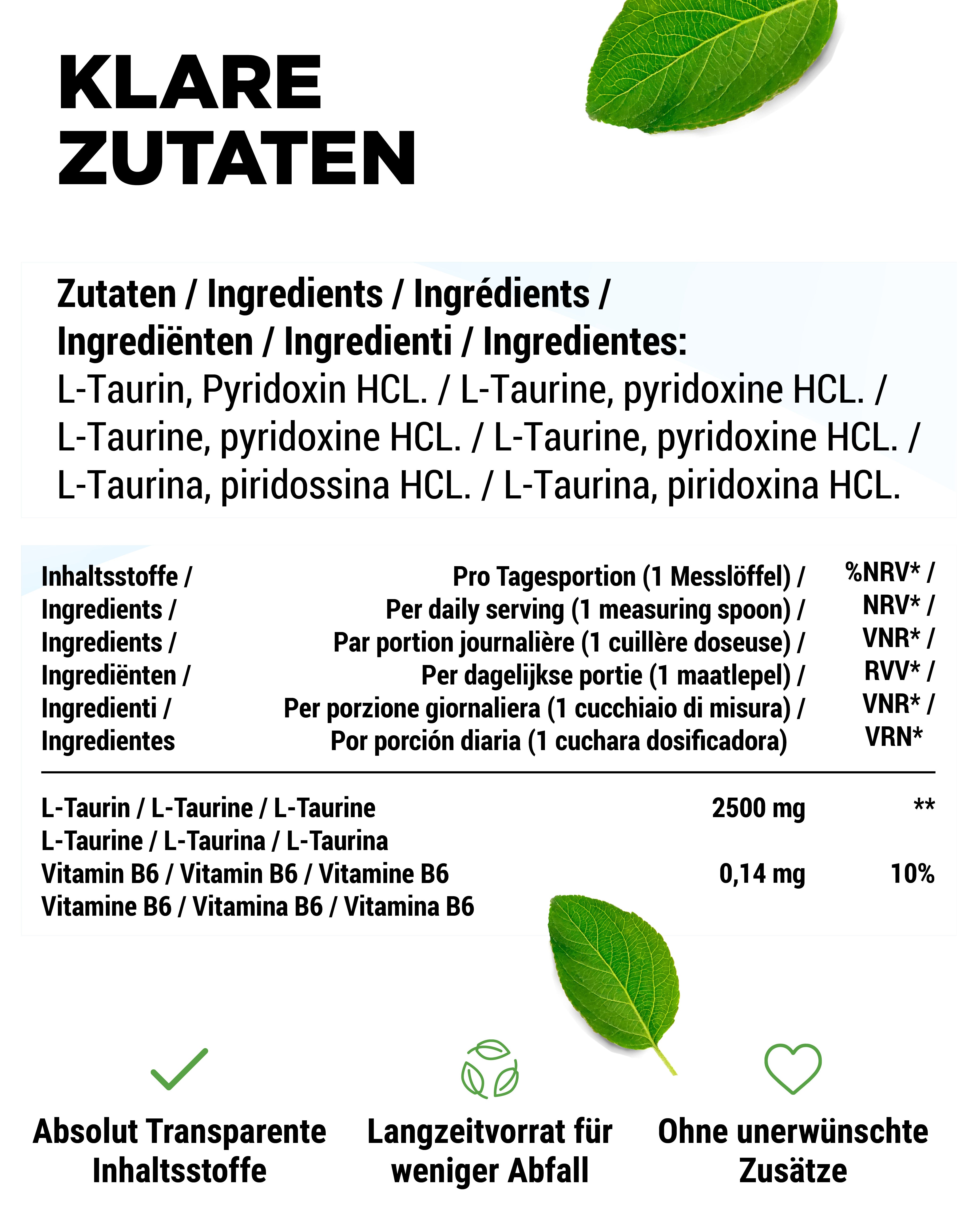 Taurine Powder