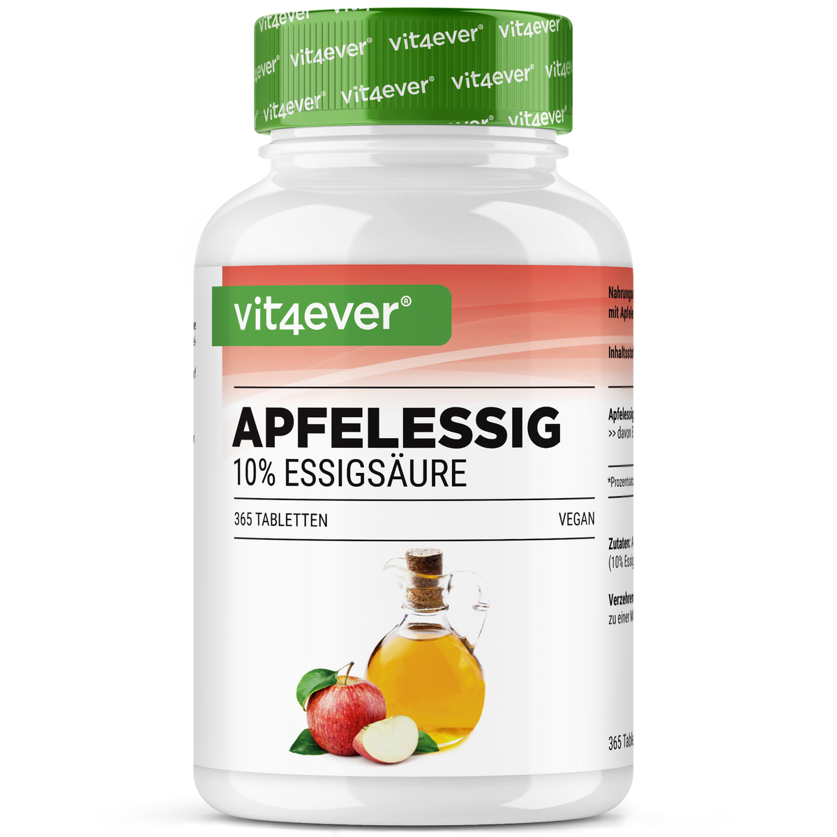 apfelessig für zimmerpflanzen Apfelessig Tabletten - 500 mg - 365 Tabletten