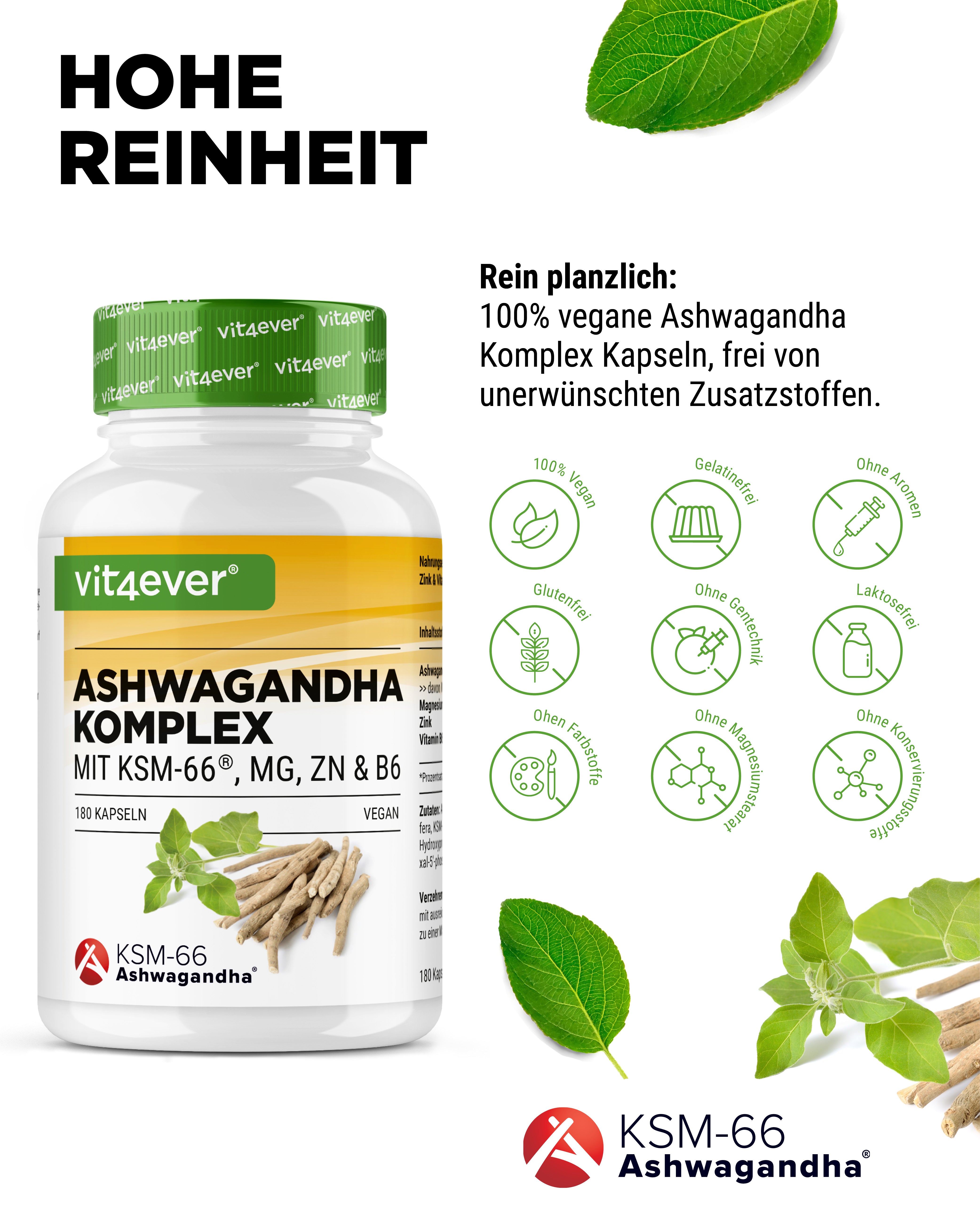 Ashwagandha KSM-66 Complex