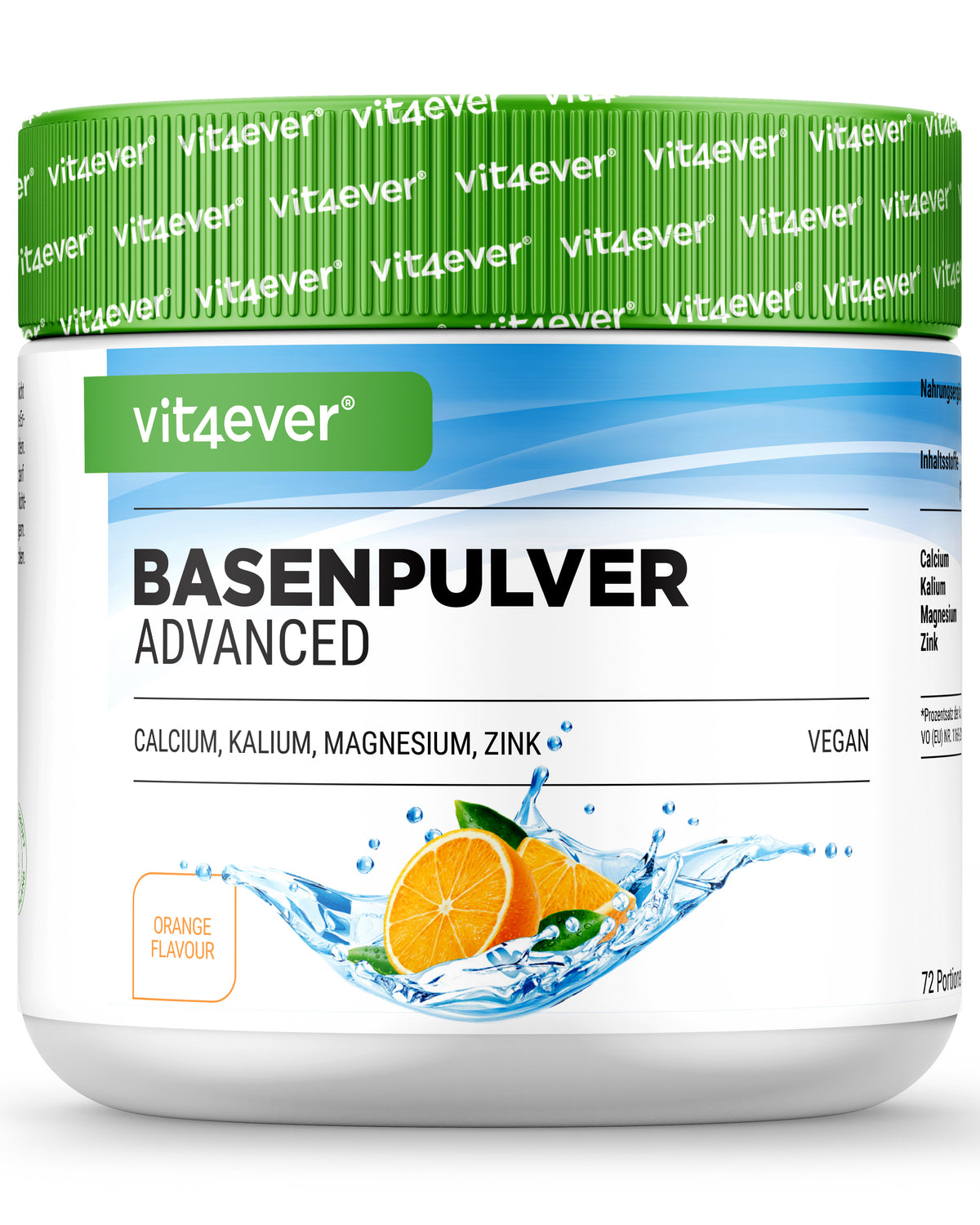 Basenpulver Advanced - 100% organischen Basen auf Citratbasis