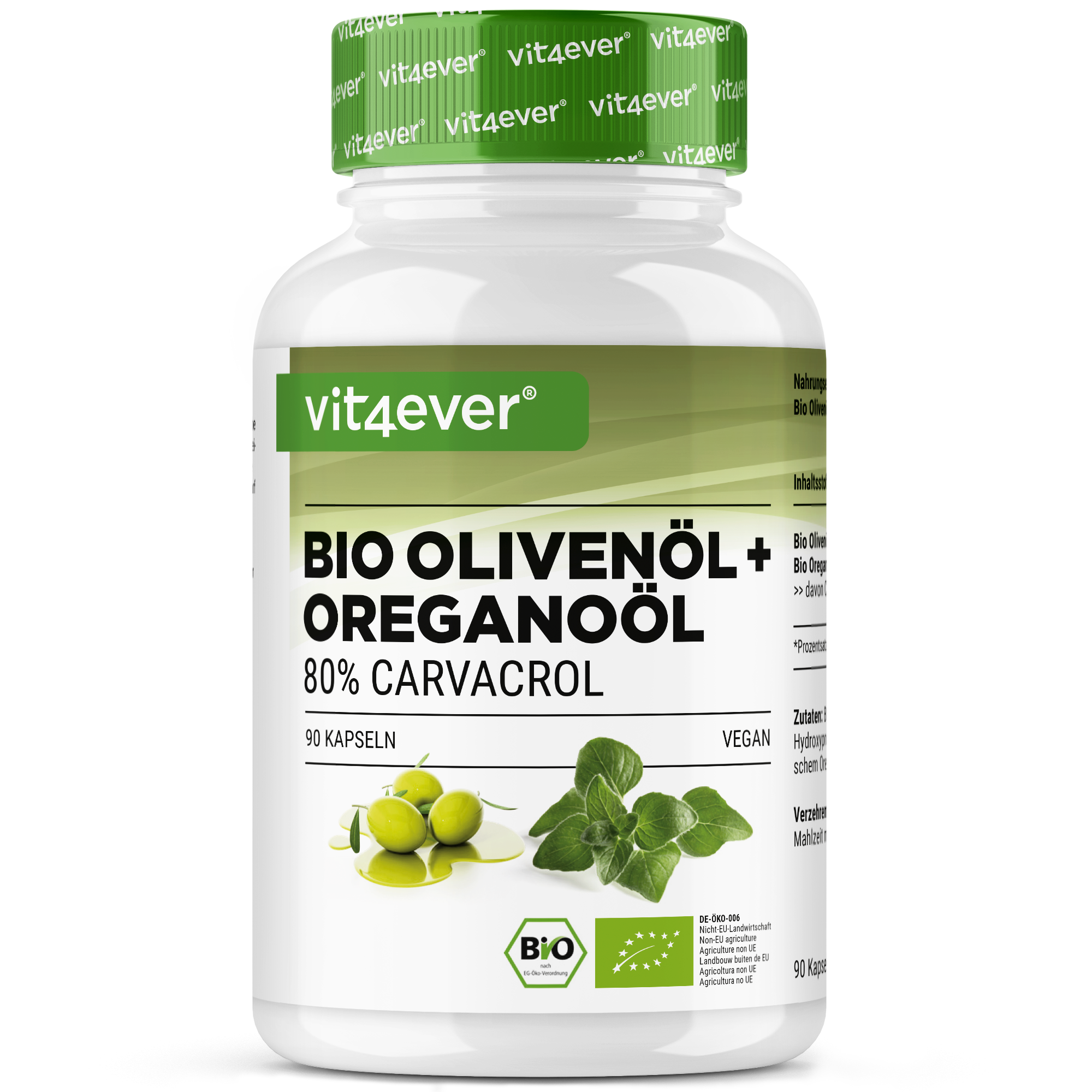 Bio Oreganoöl & Olivenöl,