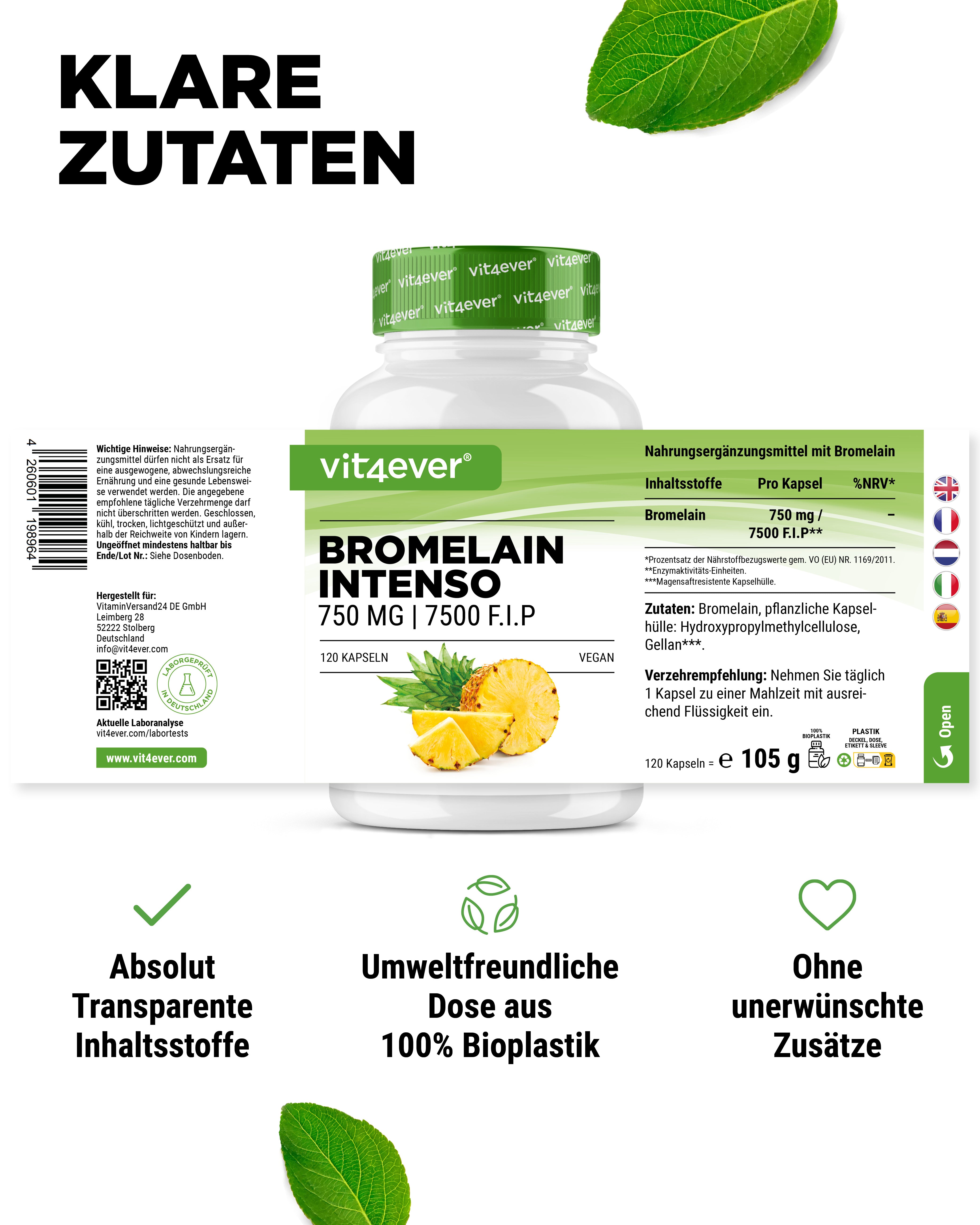 Bromelain - 7.500 F.I.P