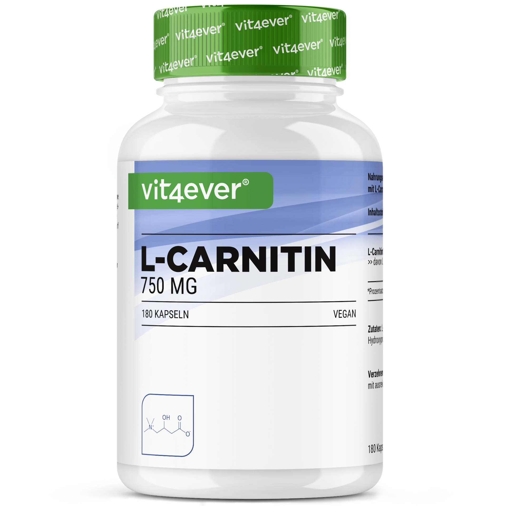 L-Carnitin 750 - 3000 mg Tartrat