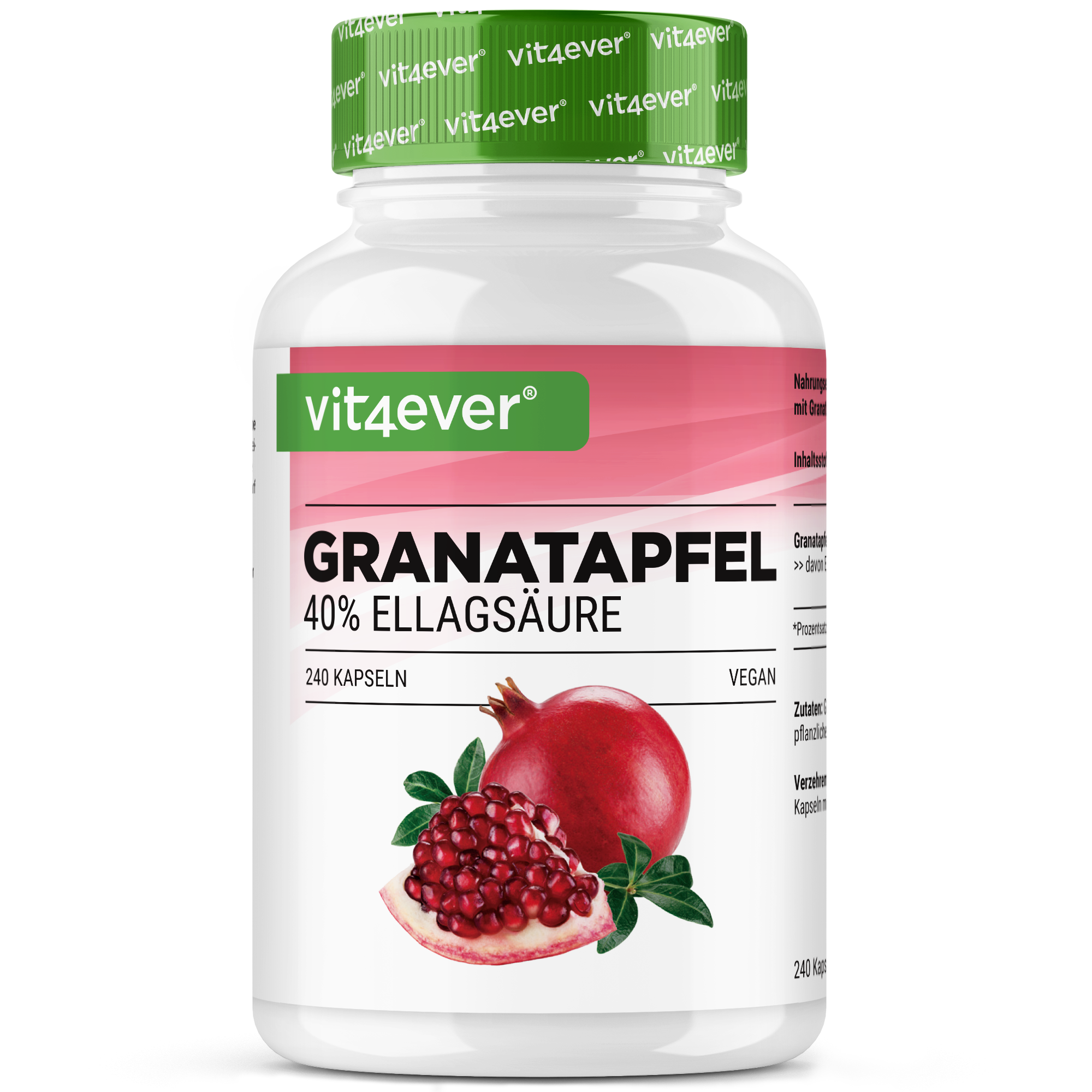 Granatapfel Extrakt, 240 Kapseln