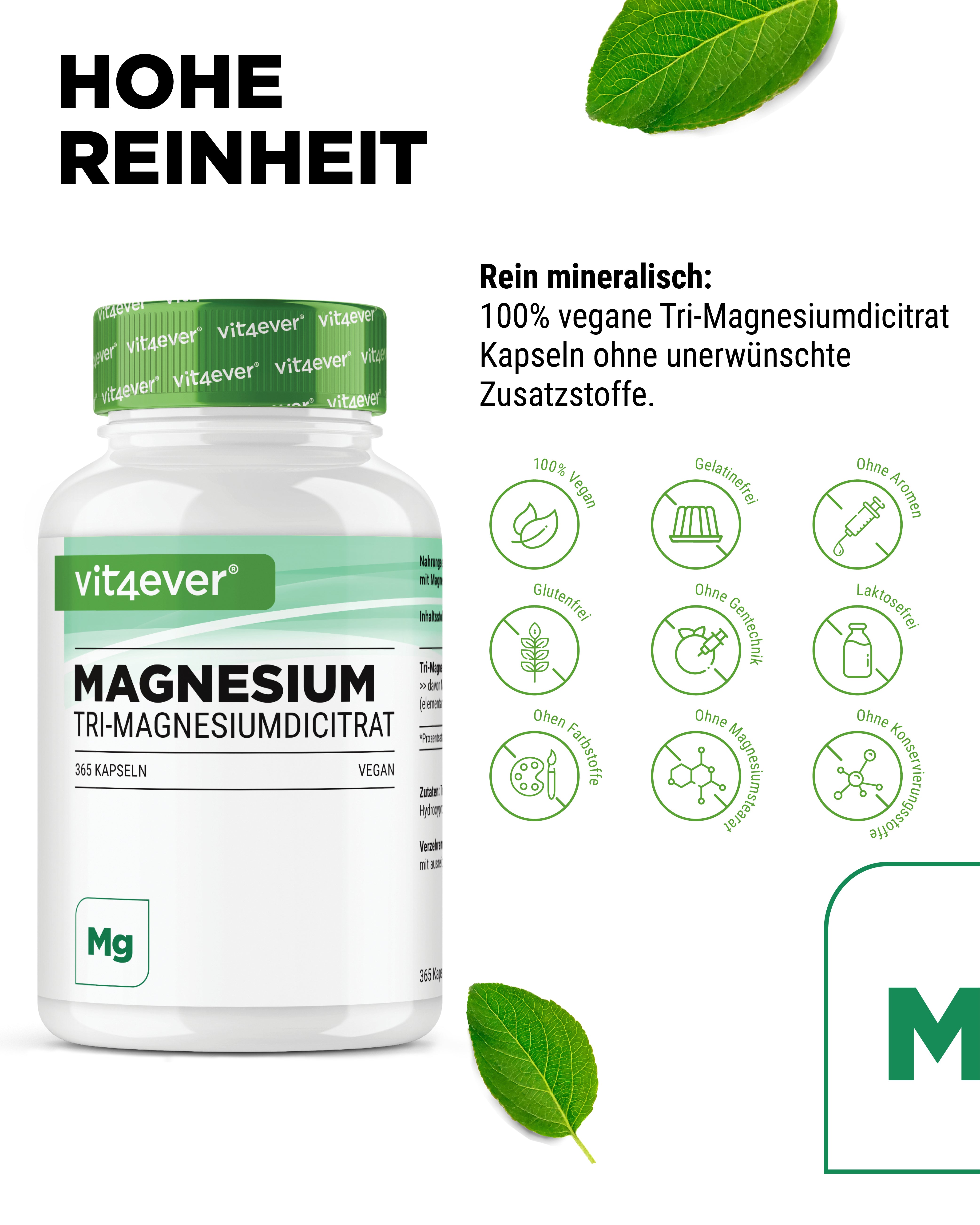 Tri-Magnez Cytrynianu - 365 kapsułek