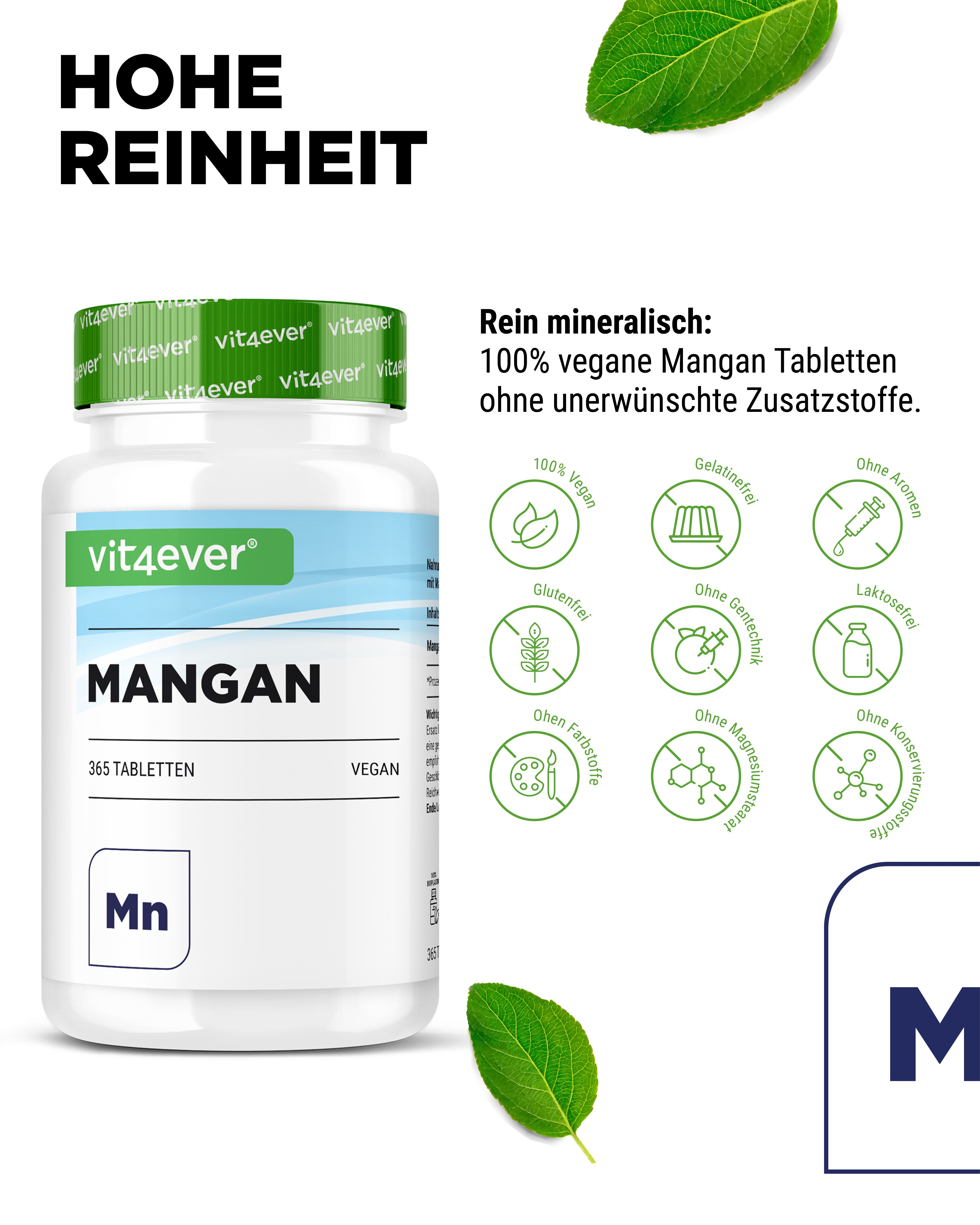 Manganèse 10 mg - Bisglycinate de manganèse