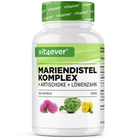 Mariendistel Artischocken Löwenzahn Komplex - 365 Kapseln