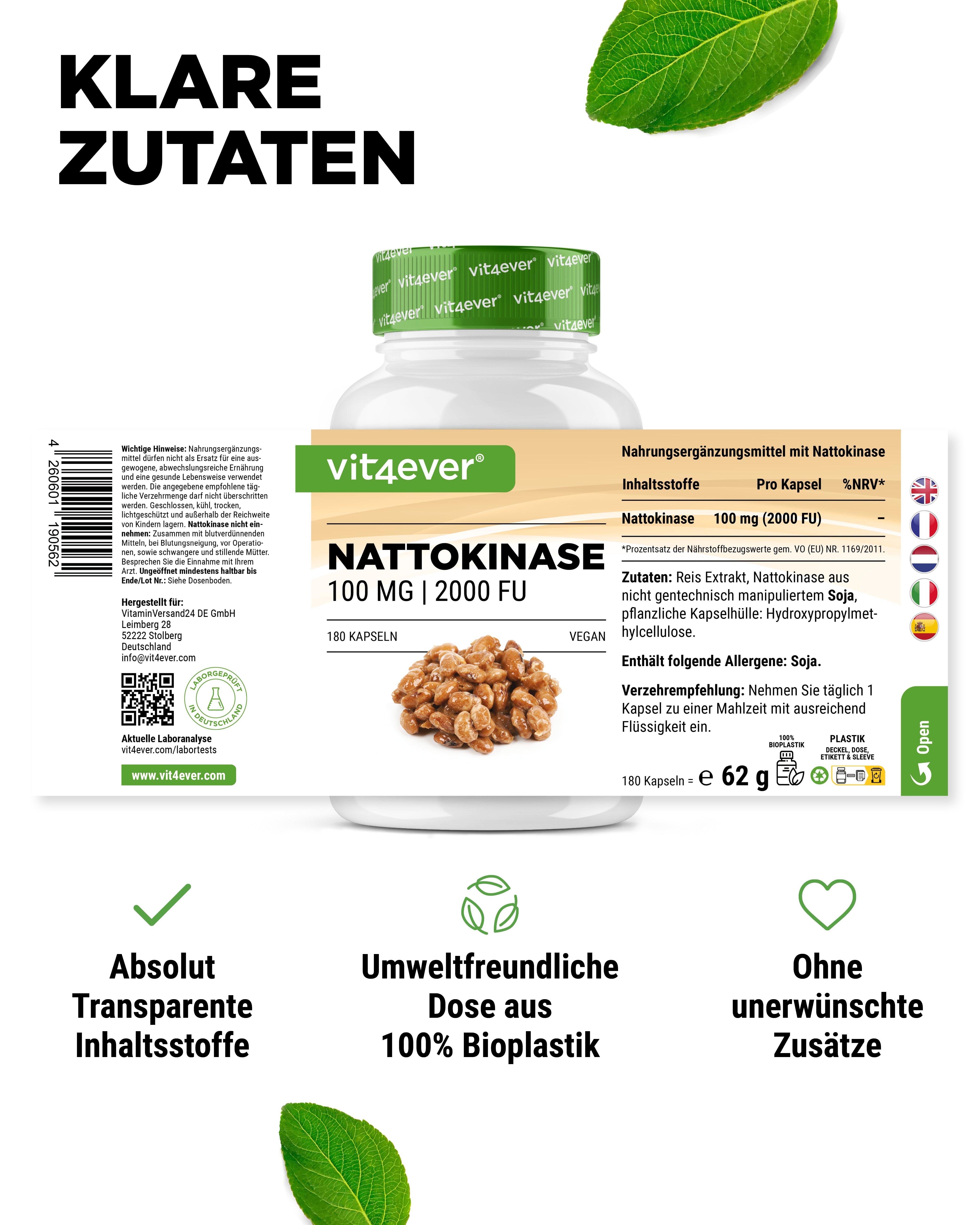 Nattokinase - 2000 FU