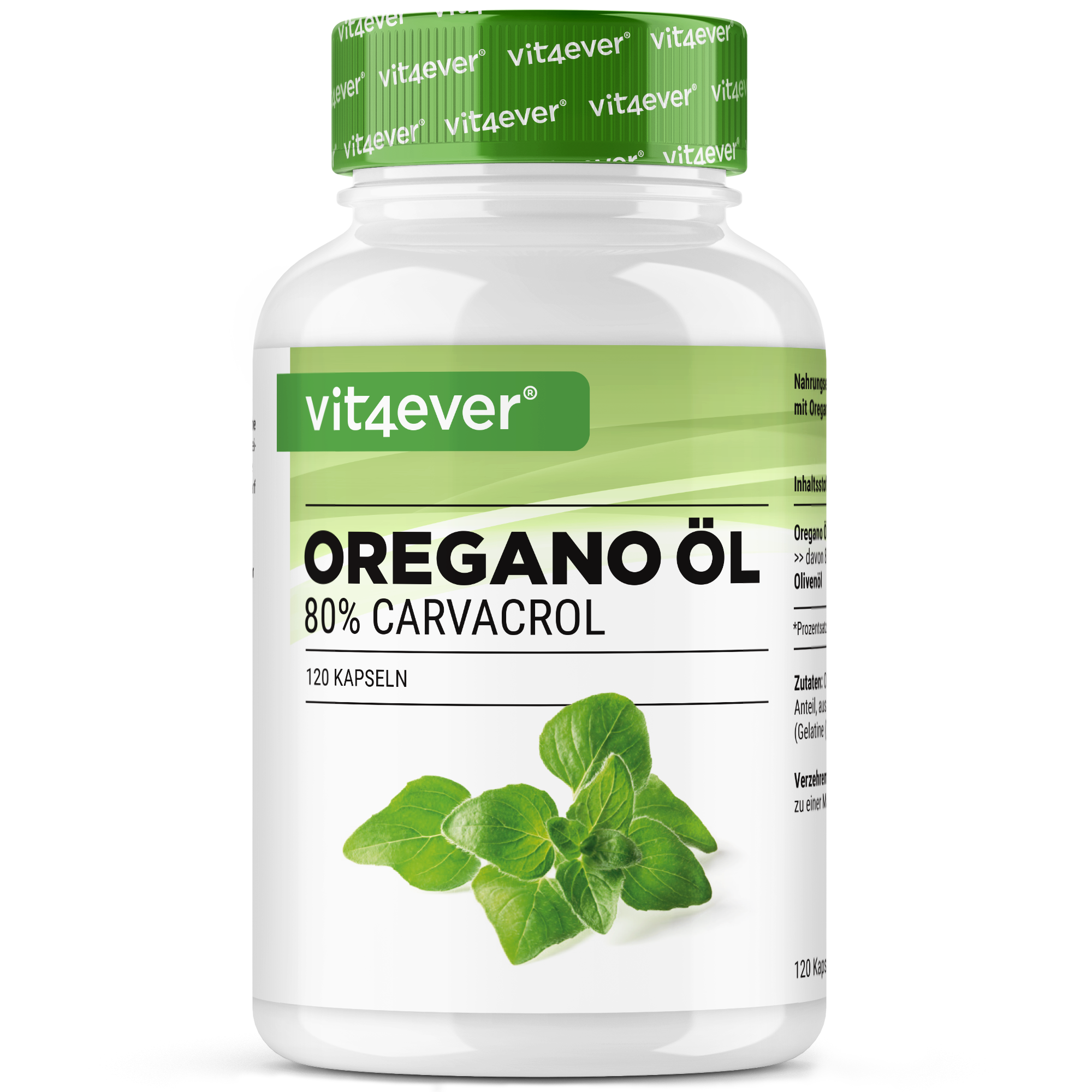 Oregano Öl - 150 mg - 80% Carvacrol