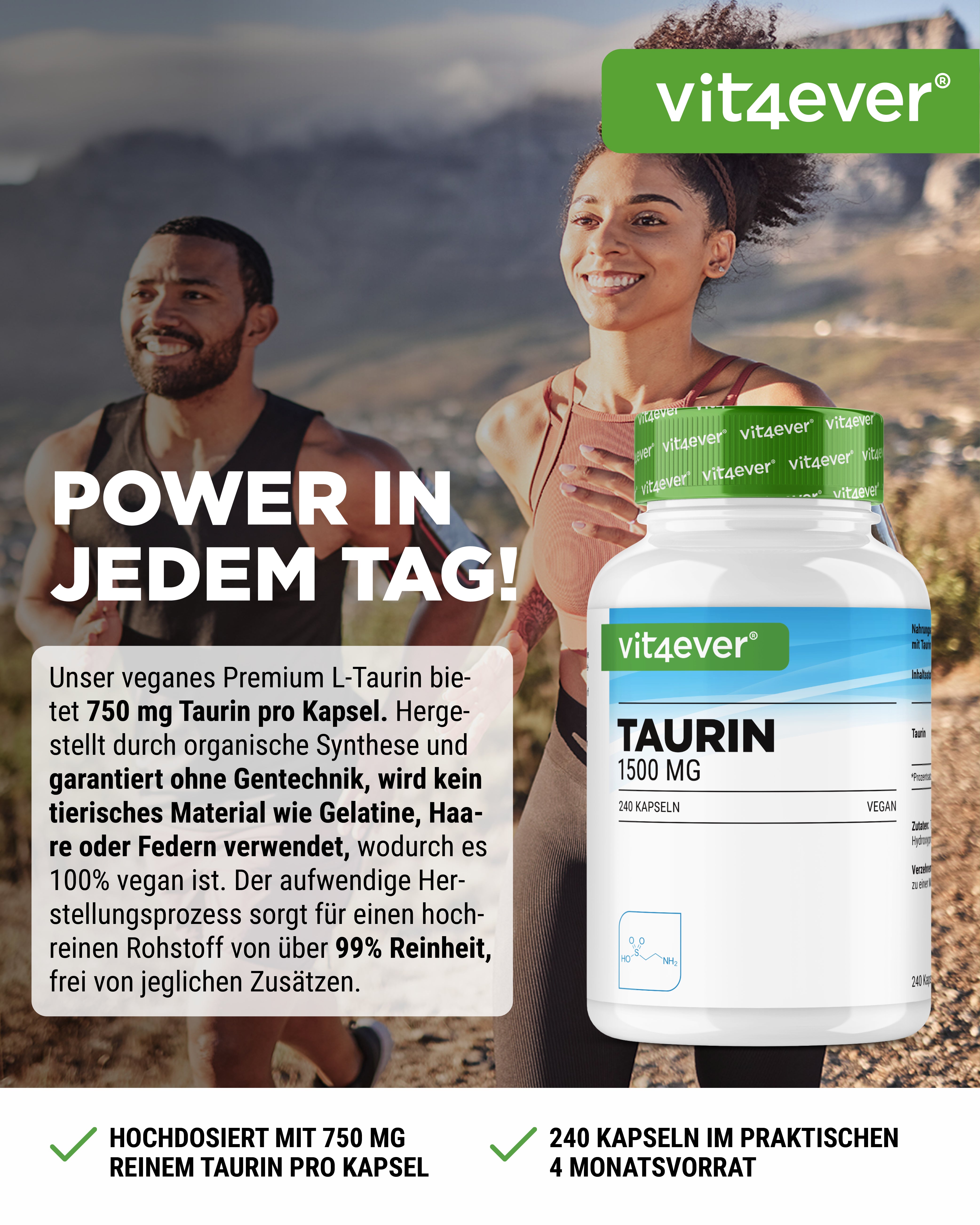 Taurin Kapseln