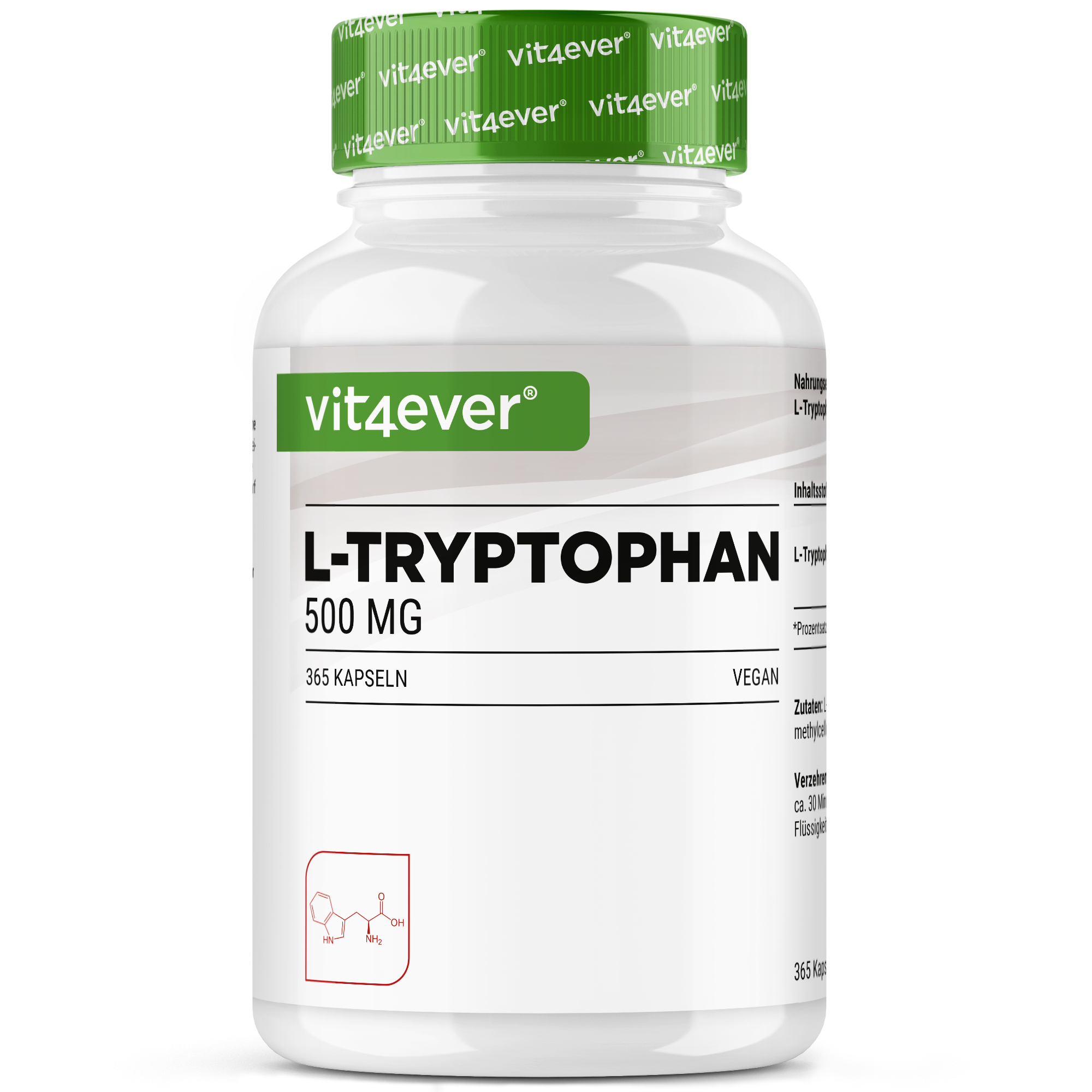 L-Triptófano - 500 mg