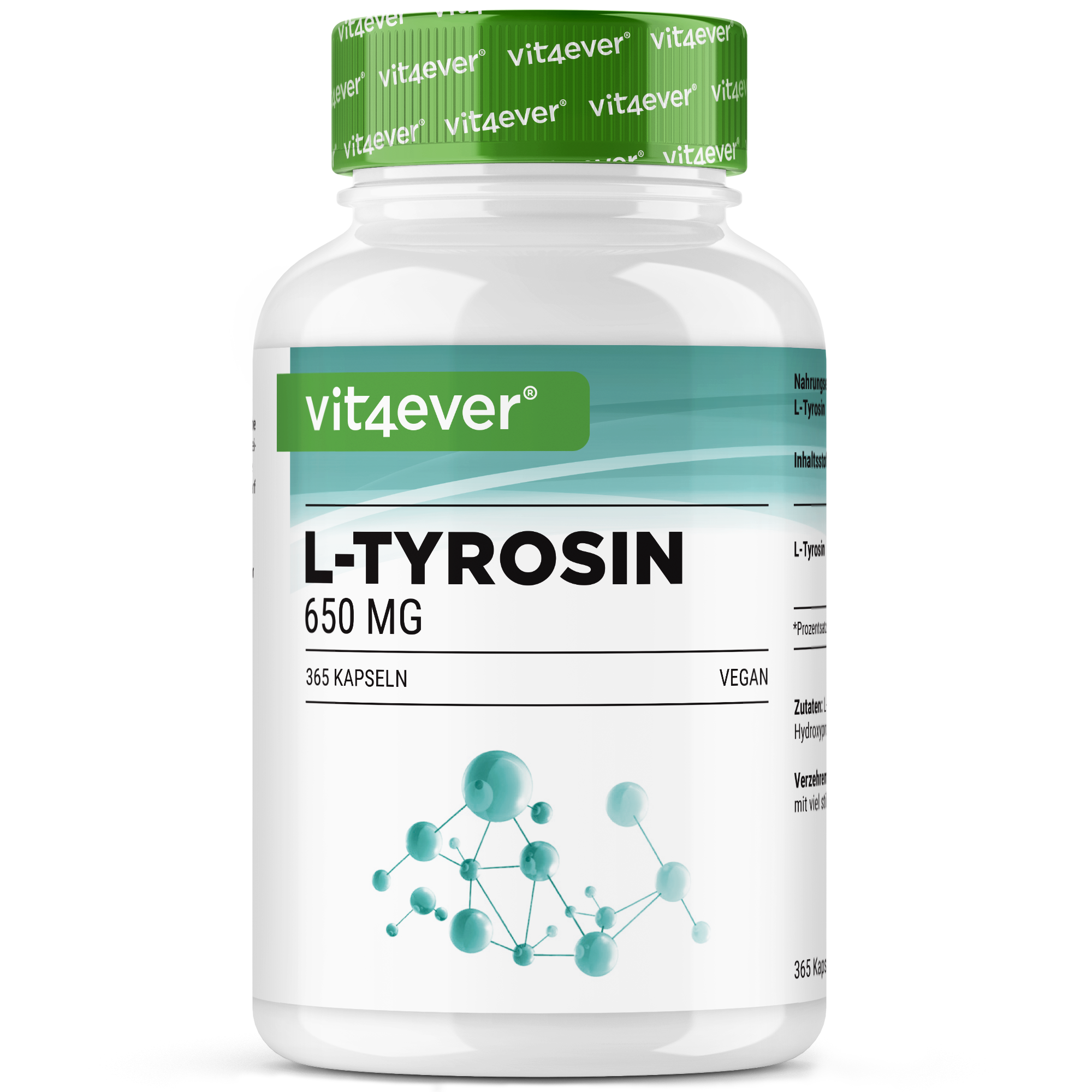 L-Tyrosine - 365 Capsules