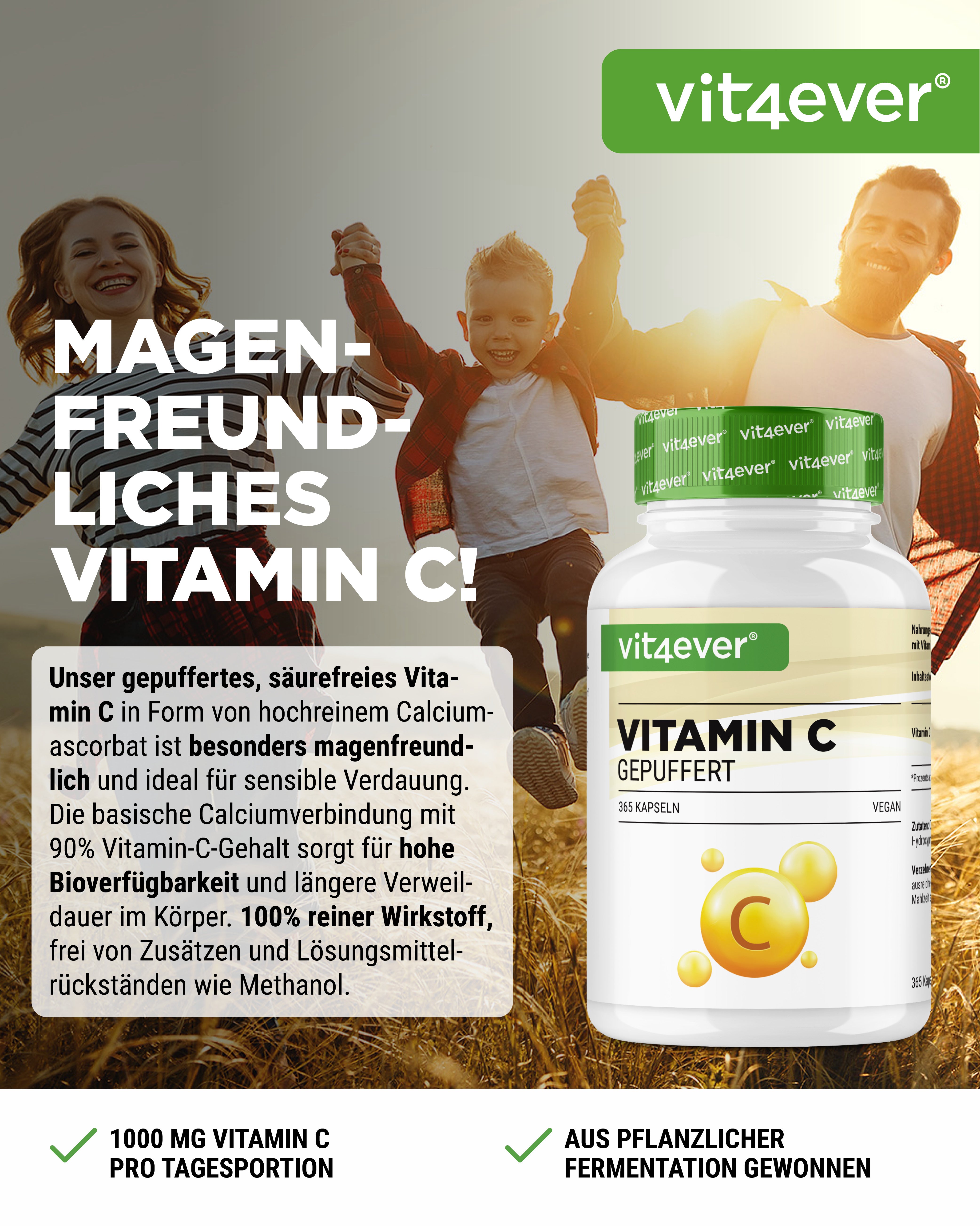 Vitamin C - Gepuffert