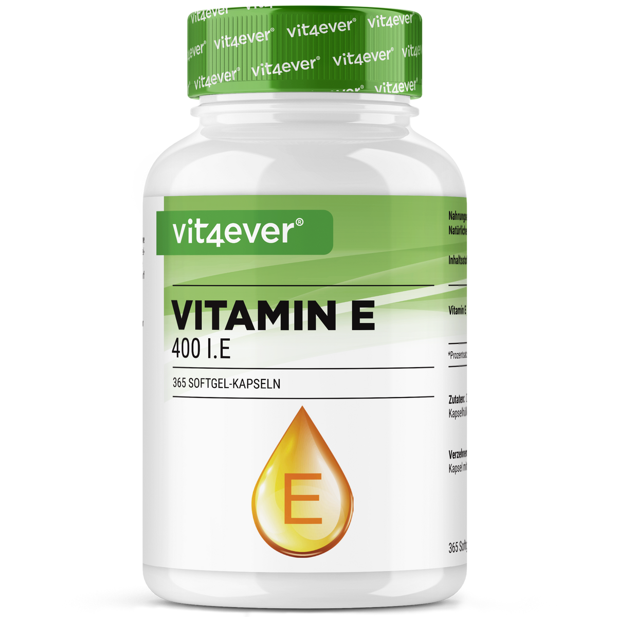 vitamin e künstlich Vitamin E 400 I.E. - Natürliches Tocopherol