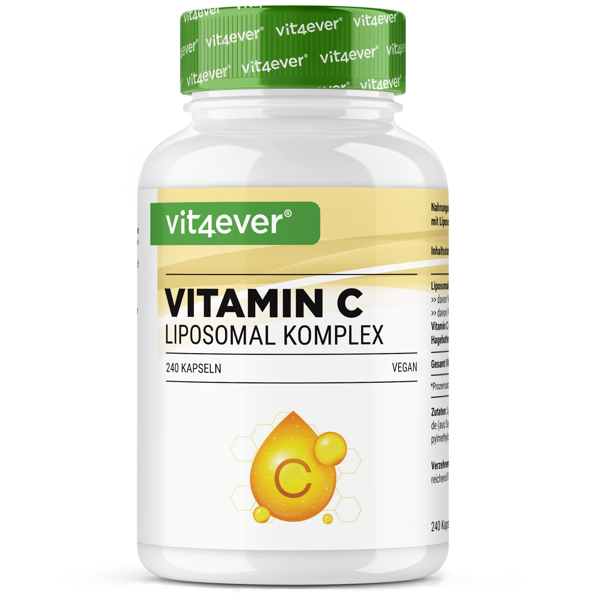 Lipozomalna Witamina C - 240 kapsułek