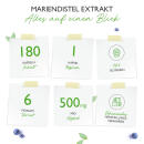 Mariendistel Extrakt 500 - 500mg  - 80% Silymarin - 180 Kapseln