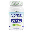 Vitamin D3 10.000 I.E. + Vitamin K2 200 mcg - 100 Tabletten