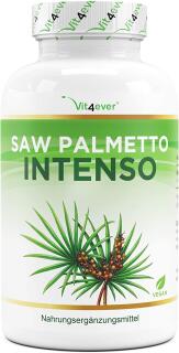 Saw Palmetto Extrakt - 180 Kapseln mit 500 mg Extrakt