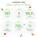 L-Arginin Intenso - 4500 mg pro Tagesportion - 365 Kapseln