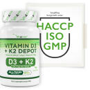 Vitamin D3 5.000 I.E. + Vitamin K2 100 mcg - 365 Tabletten